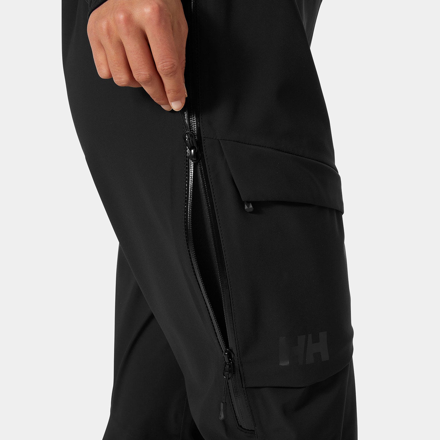 Women’s Verglas Backcountry Ski Bib Pants - 990 BLACK