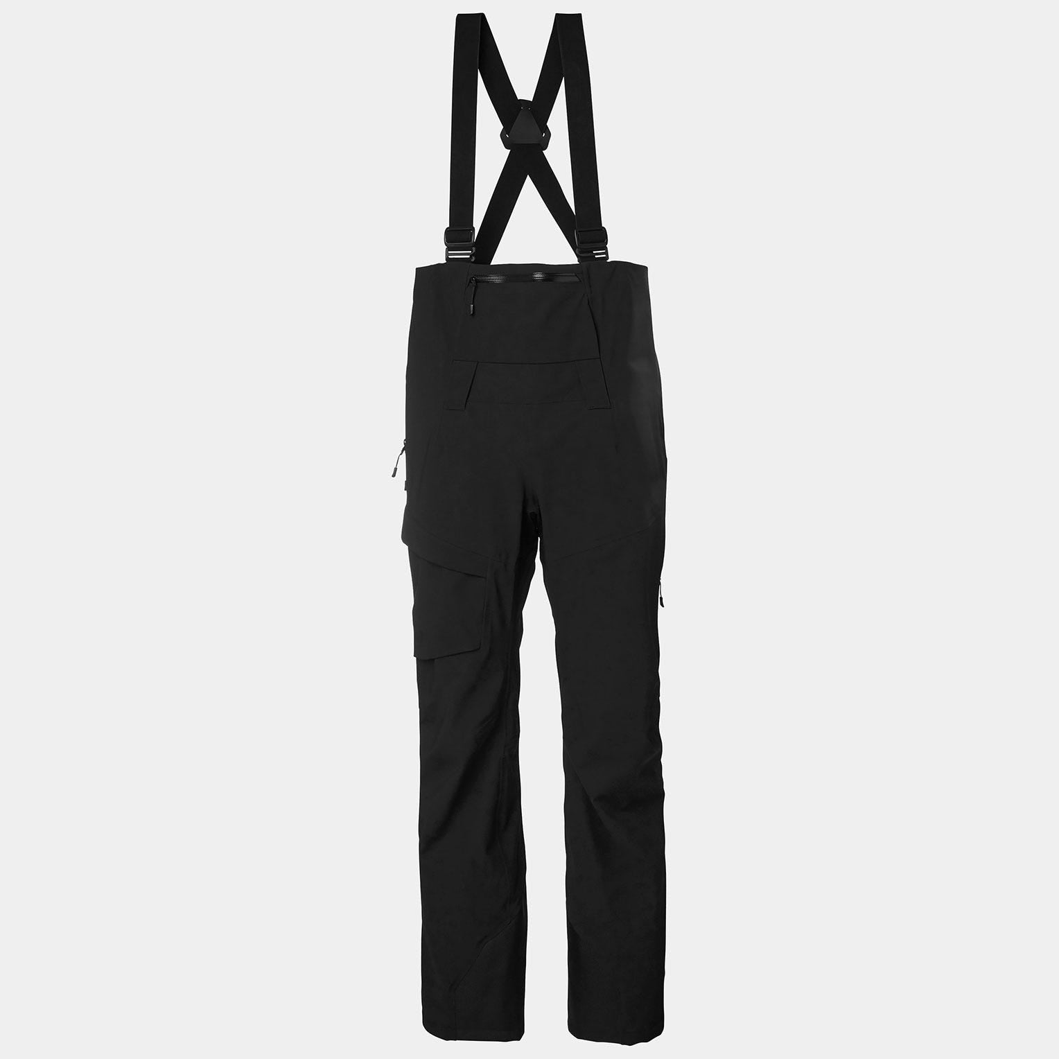 Women’s Verglas Backcountry Ski Bib Pants - 990 BLACK