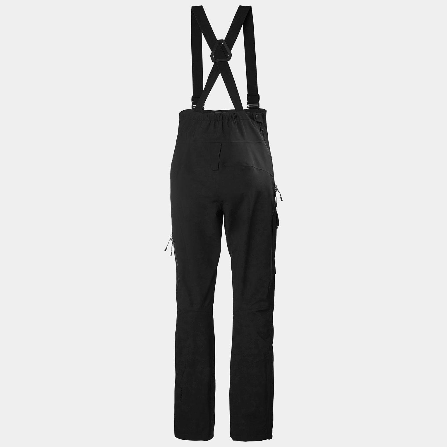 Women’s Verglas Backcountry Ski Bib Pants - 990 BLACK