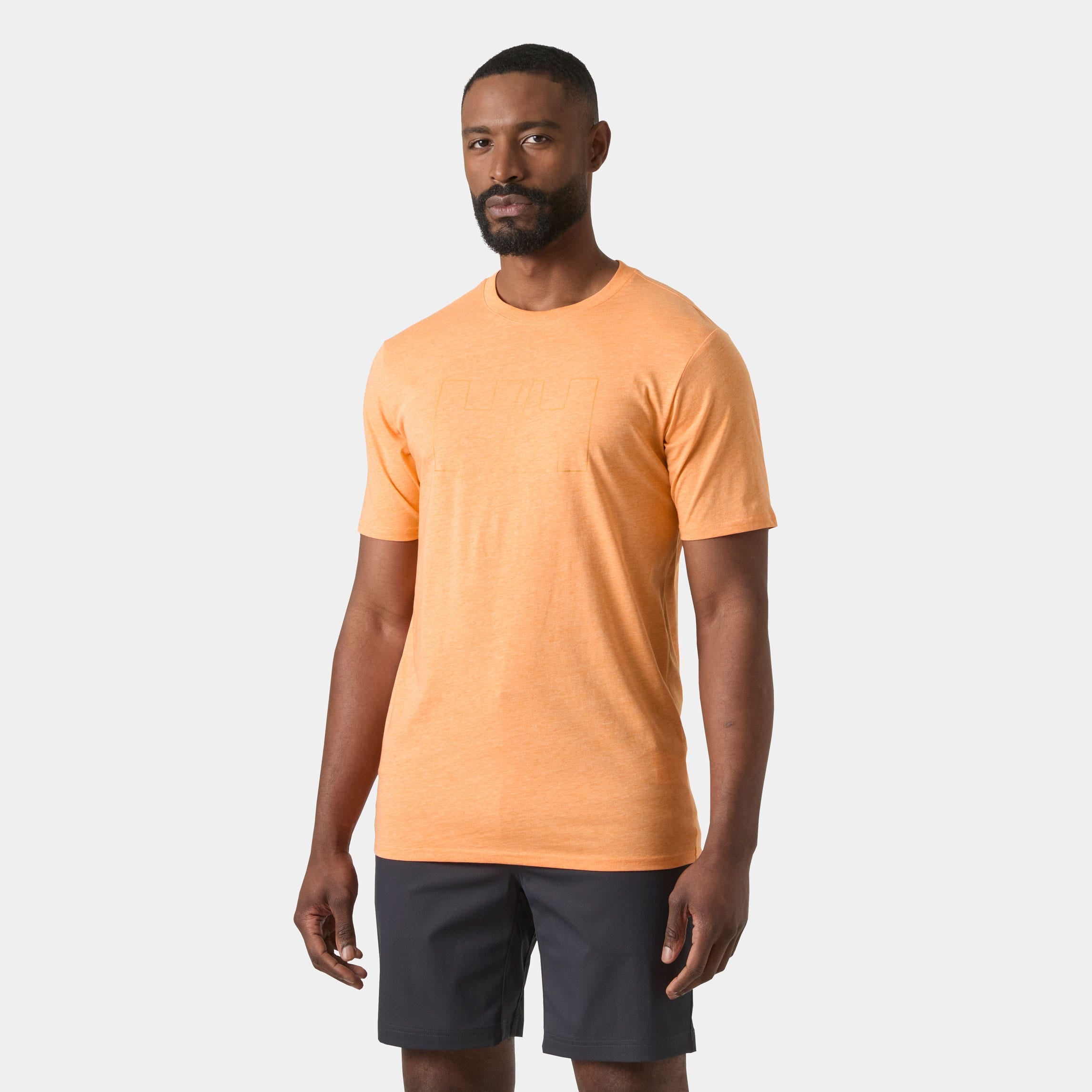 Men's HH® Tech Logo T-Shirt - 303 IGNITE ORANGE