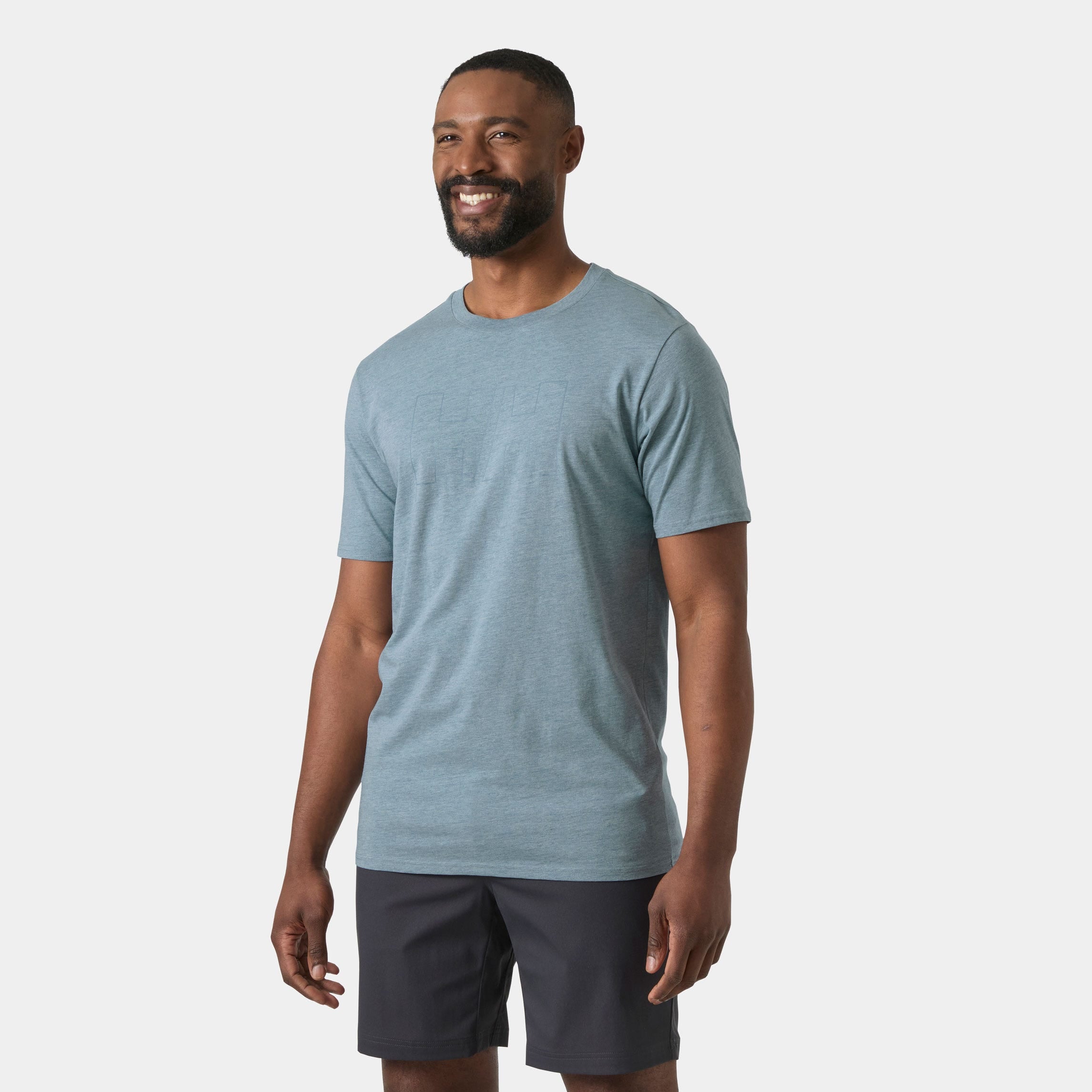 Men's HH® Tech Logo T-Shirt - 601 WASHED NAVY