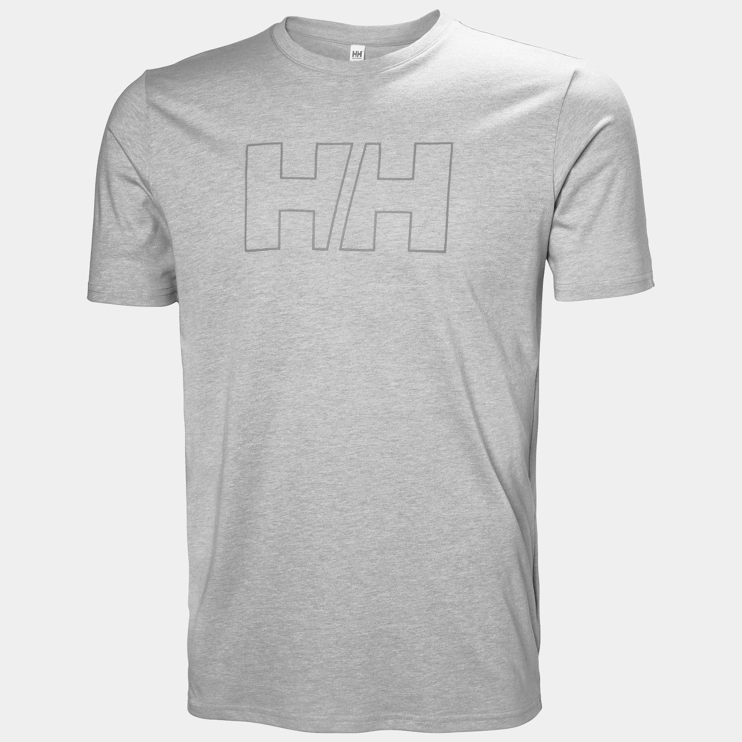 Men's HH® Tech Logo T-Shirt - 951 GREY MELANGE