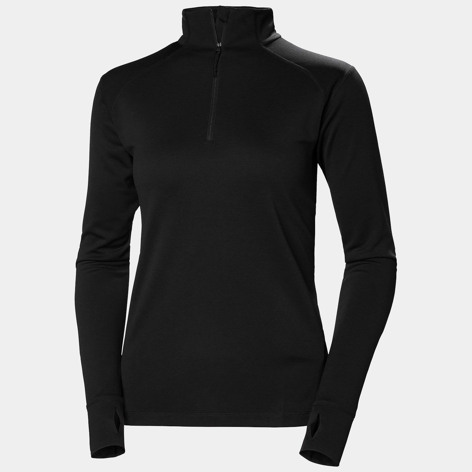 Women's LIFA® Tech Lite 1/2 Zip T-Shirt - 990 BLACK
