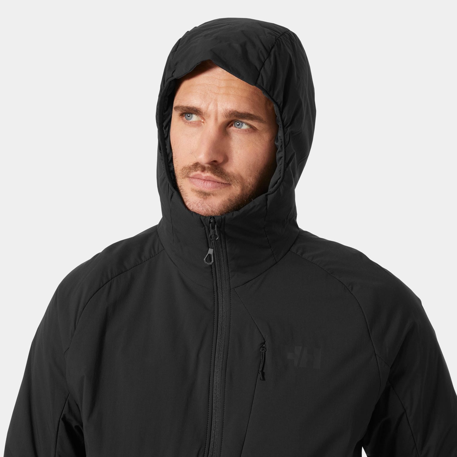 Men's Odin Stretch Hood Insulator 2.0 - 991 BLACK