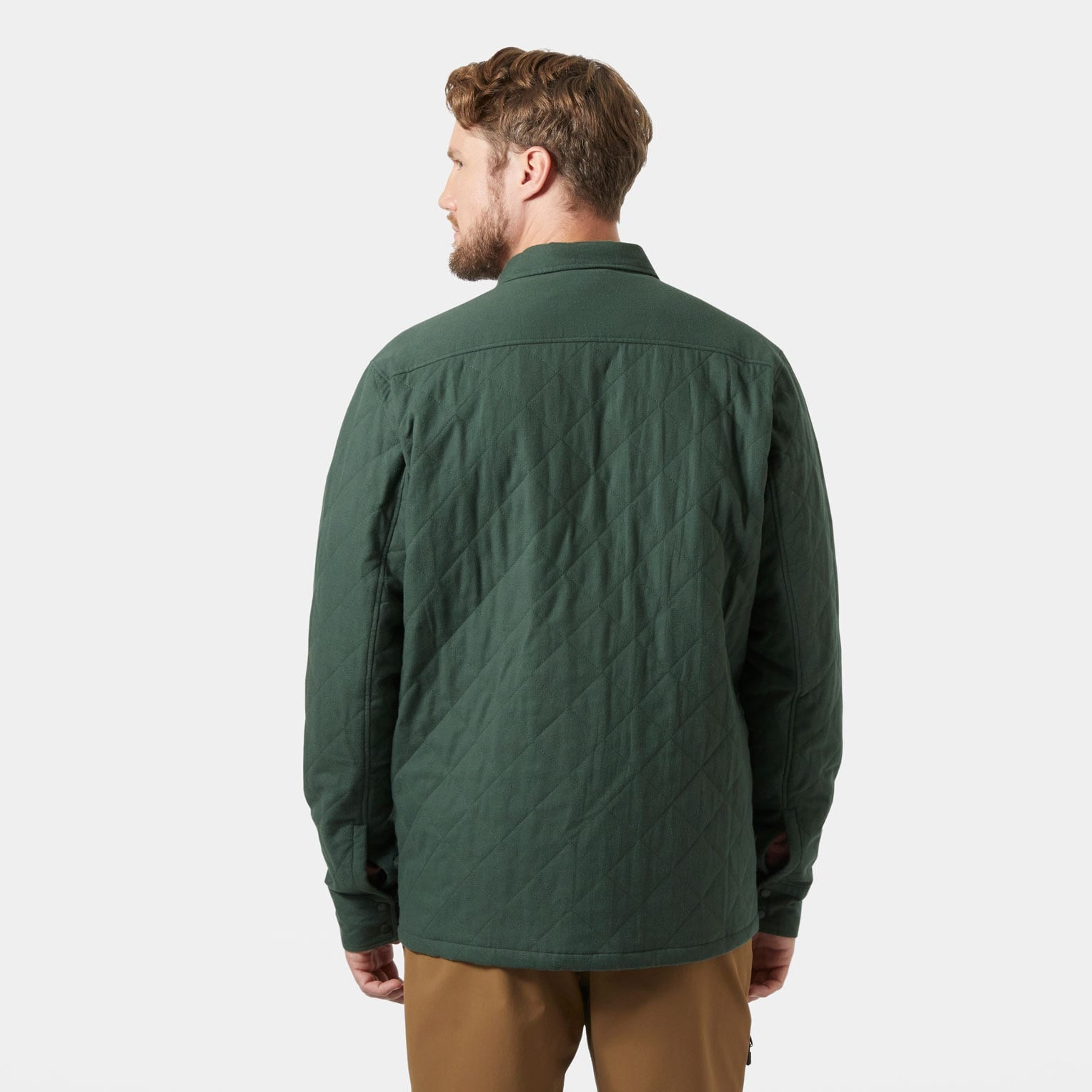 Men's Isfjord Insulated Shacket - 390 JUNGLE GREEN