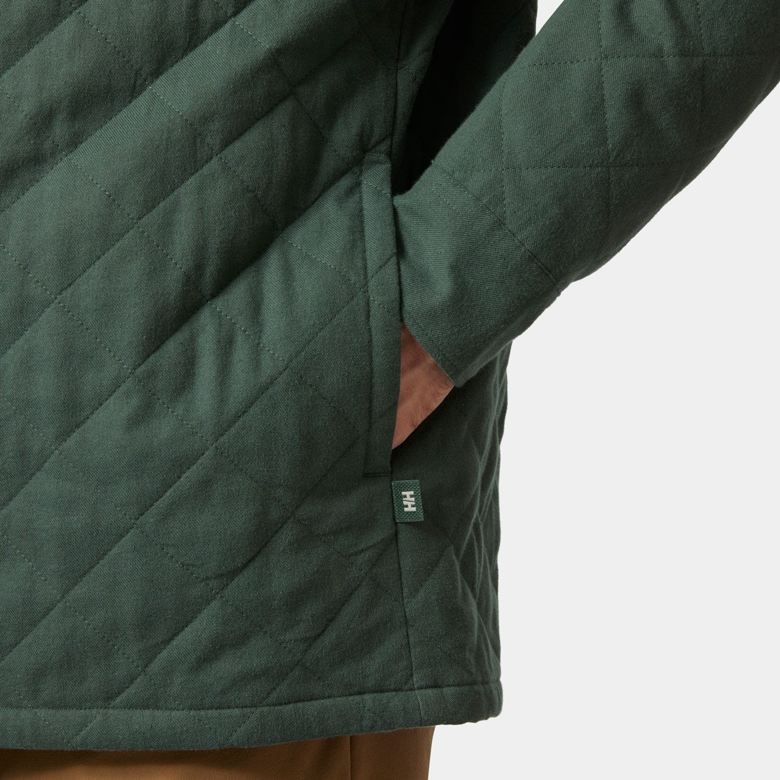 Men's Isfjord Insulated Shacket - 390 JUNGLE GREEN