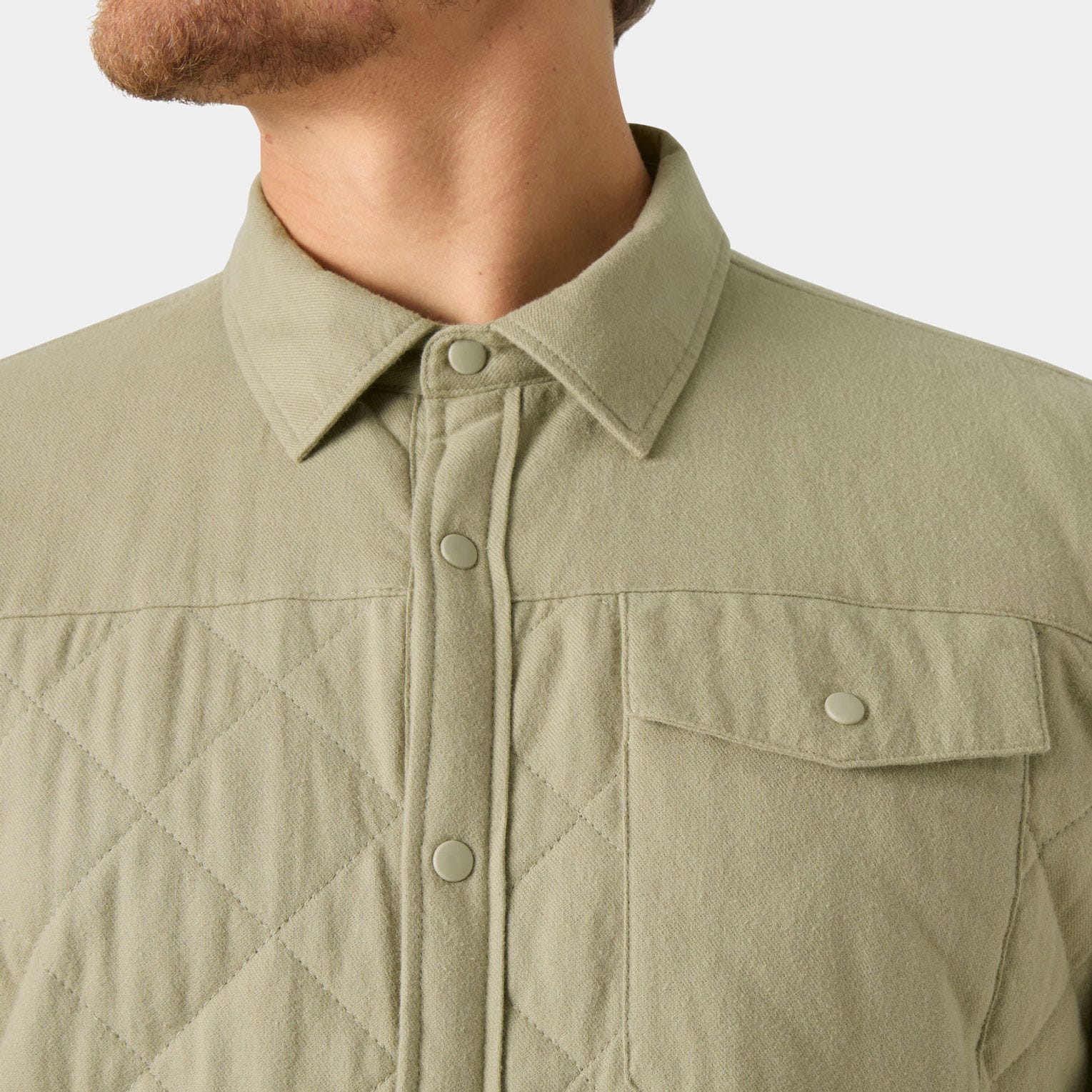 Men's Isfjord Insulated Shacket - 463 LIGHT LAV