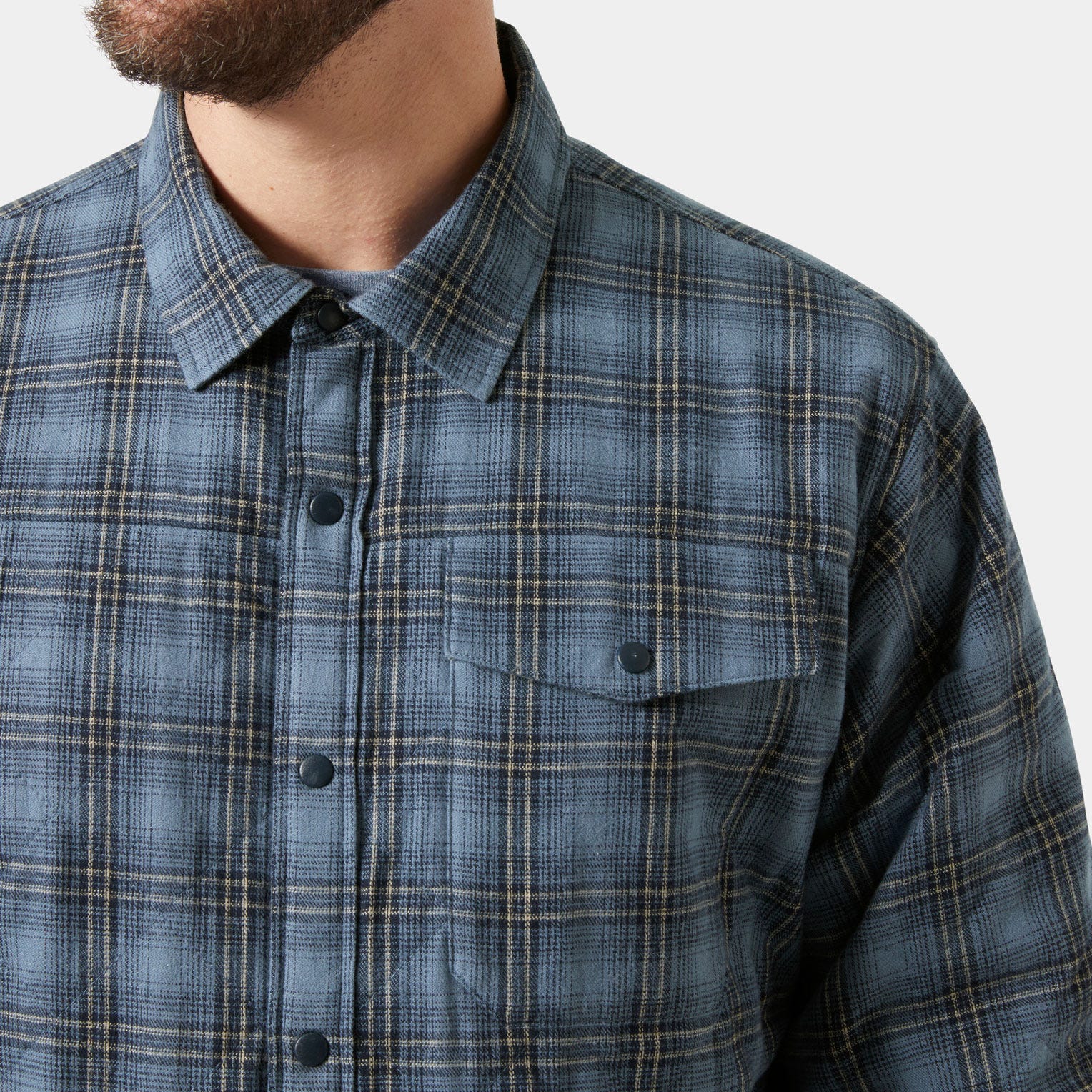 Men's Isfjord Insulated Shacket - 601 WASHED NAVY