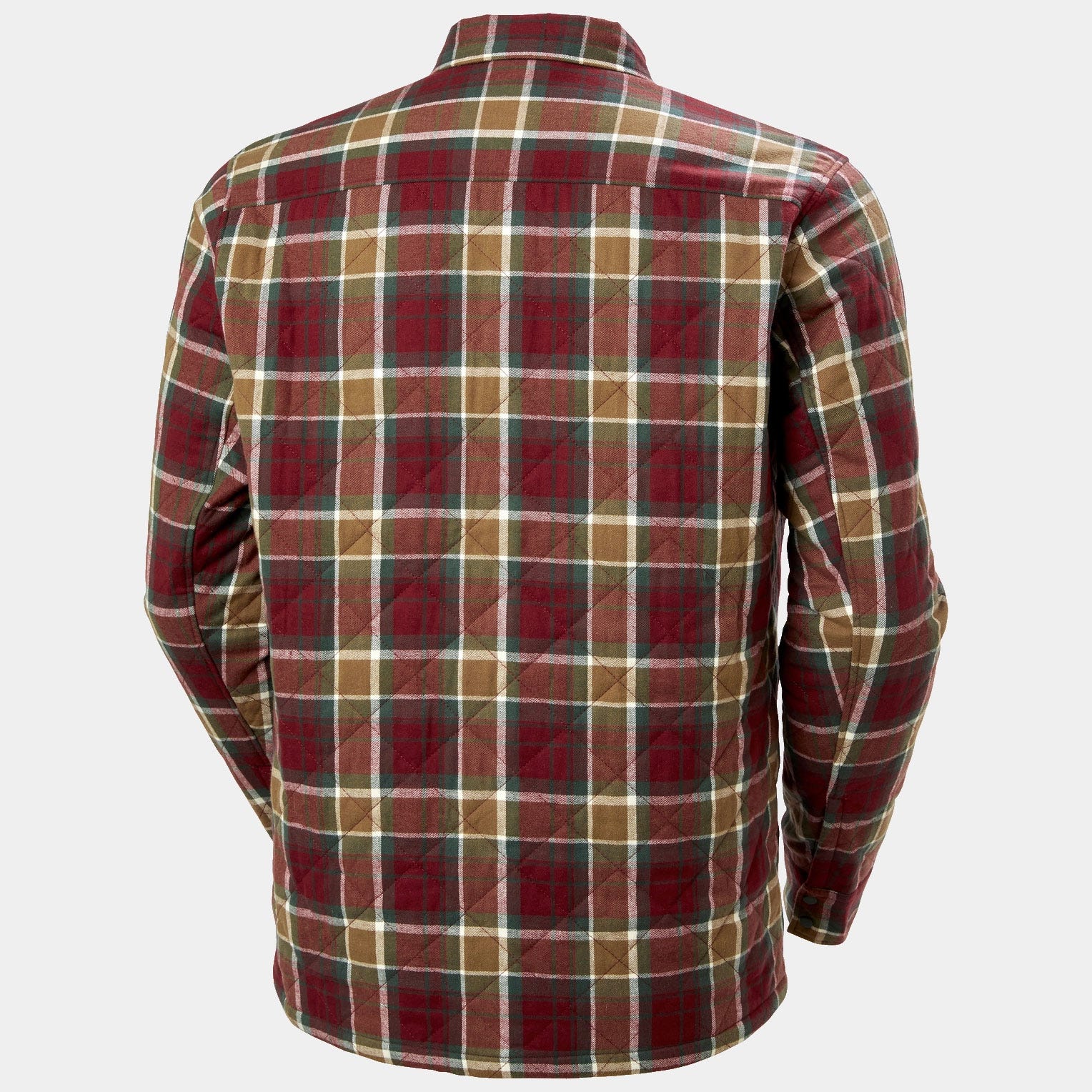 Men's Isfjord Insulated Shacket - 718 SEPIA FJELL PLAID