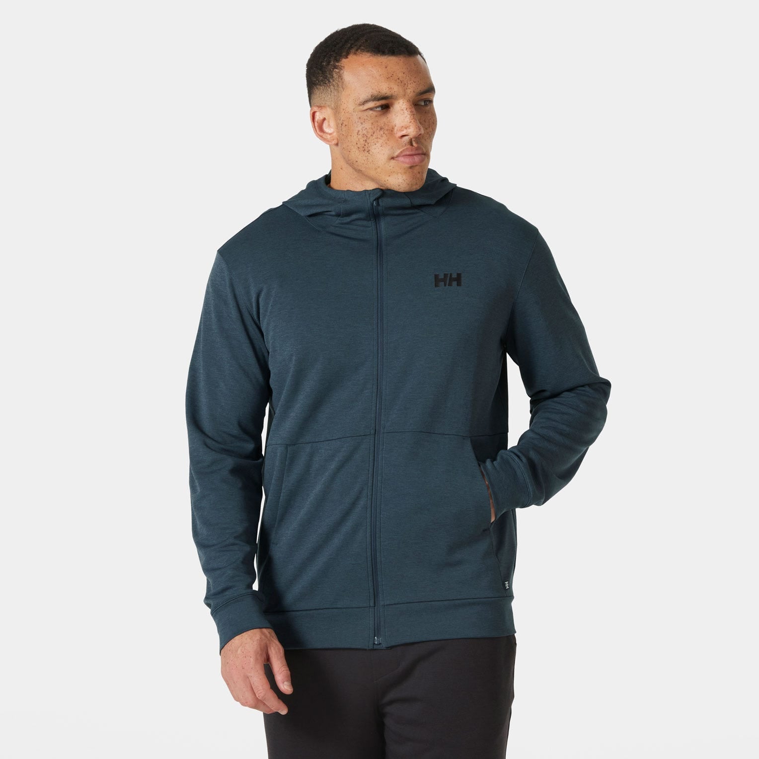 Men's HH LIFA® Tech Lite Zip Hoodie - 860 ALPINE FROST