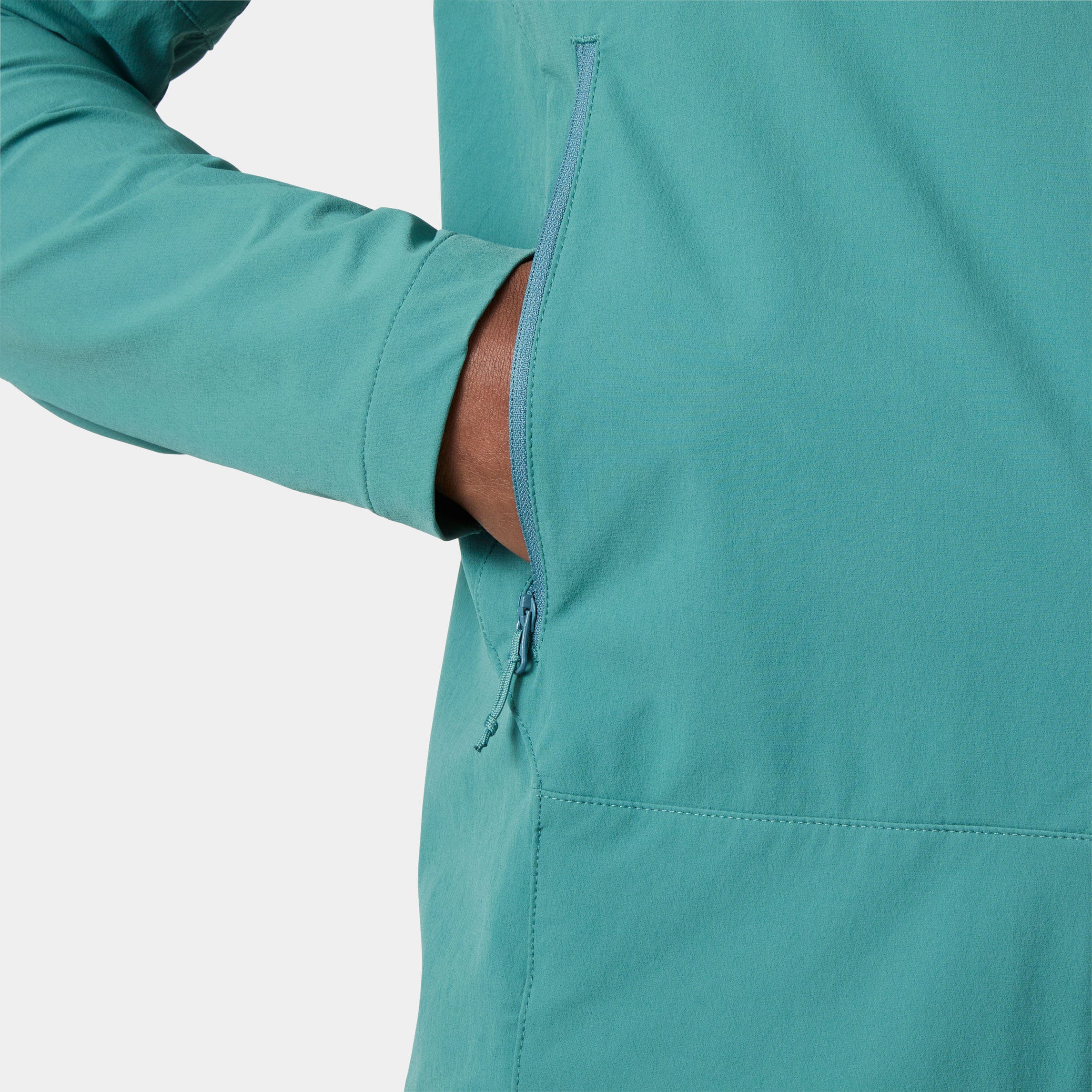 Men's Blaze Hooded Softshell Jacket - 494 OPAL GREEN