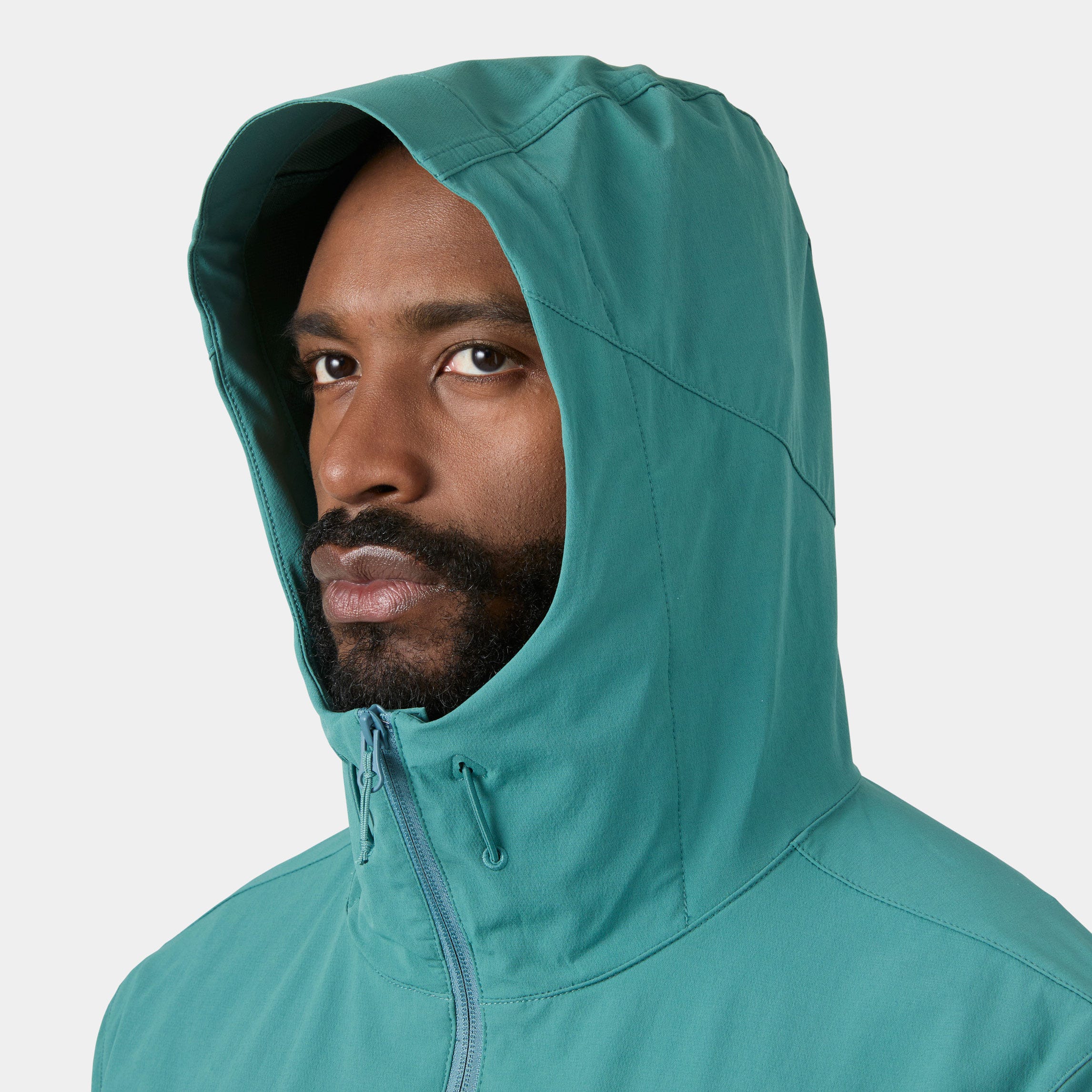 Men's Blaze Hooded Softshell Jacket - 494 OPAL GREEN