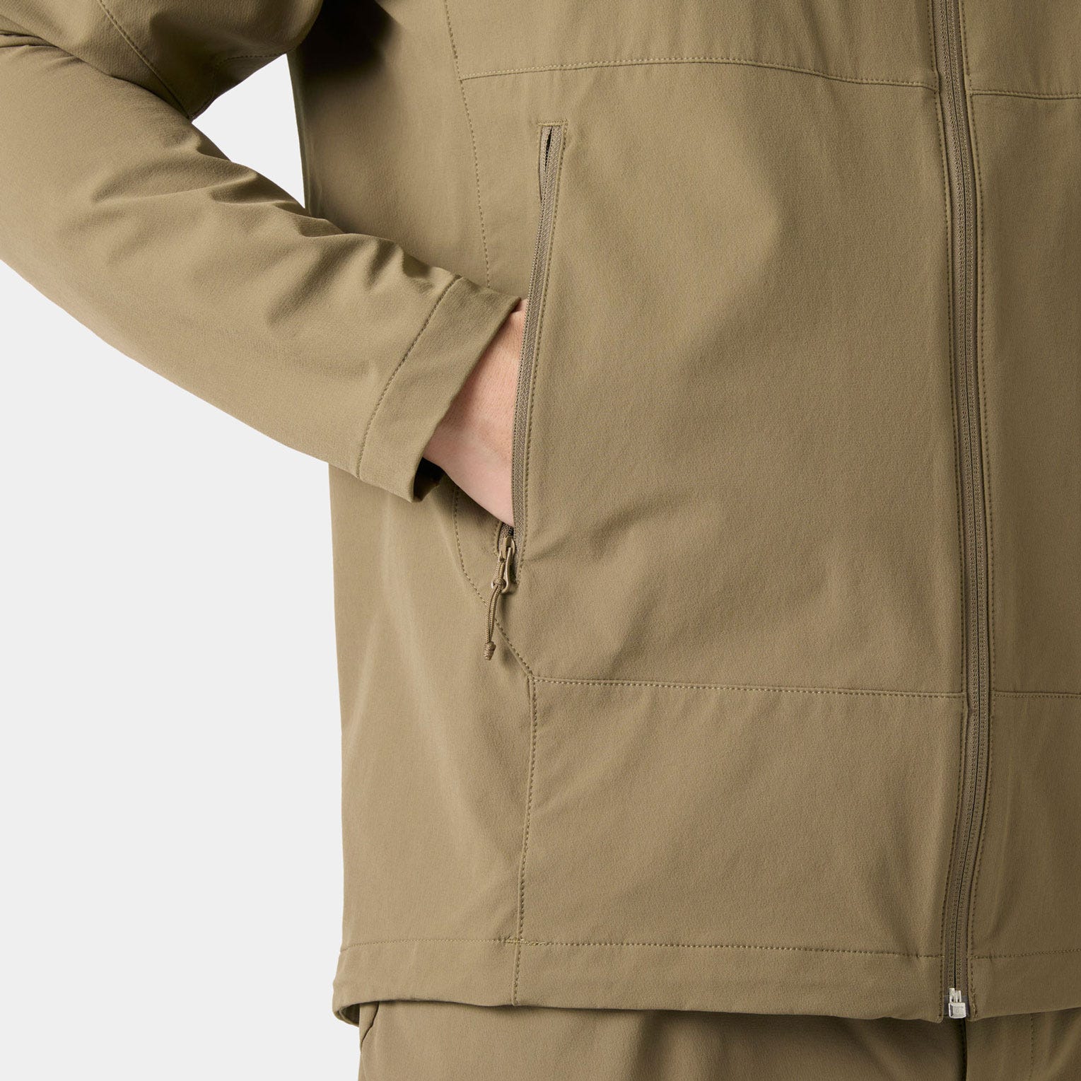 Men's Blaze Hooded Softshell Jacket - 746 BEDROCK