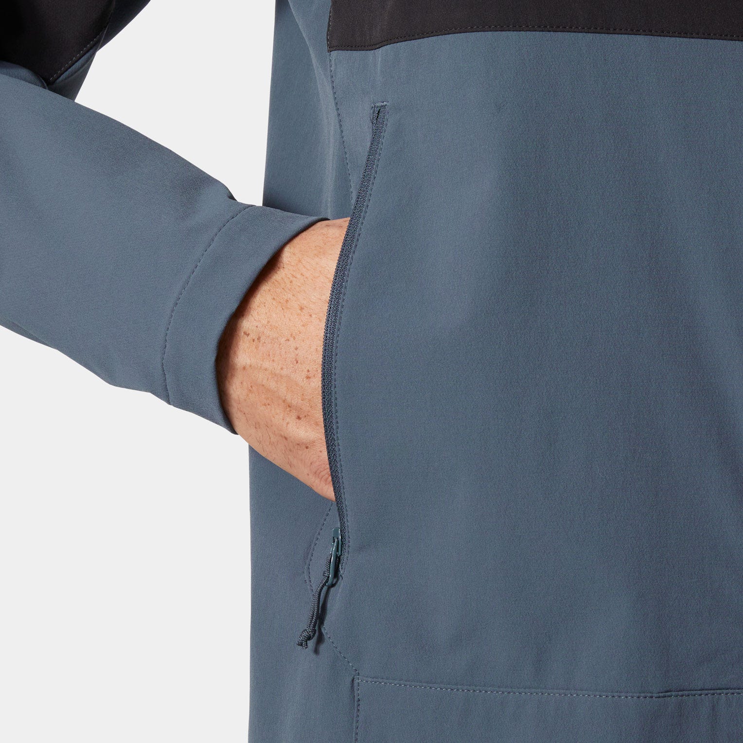 Men's Blaze Hooded Softshell Jacket - 860 ALPINE FROST
