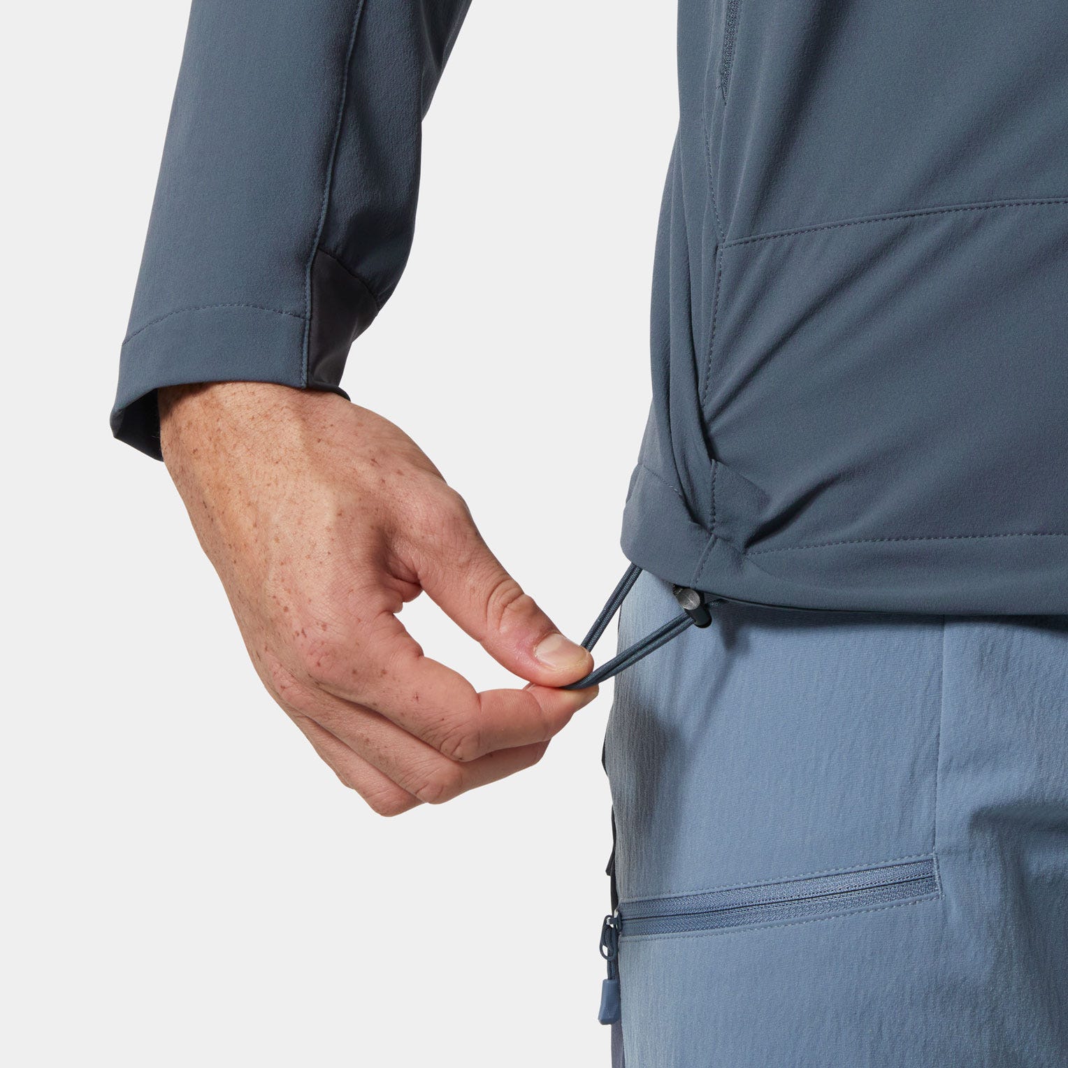 Men's Blaze Hooded Softshell Jacket - 860 ALPINE FROST