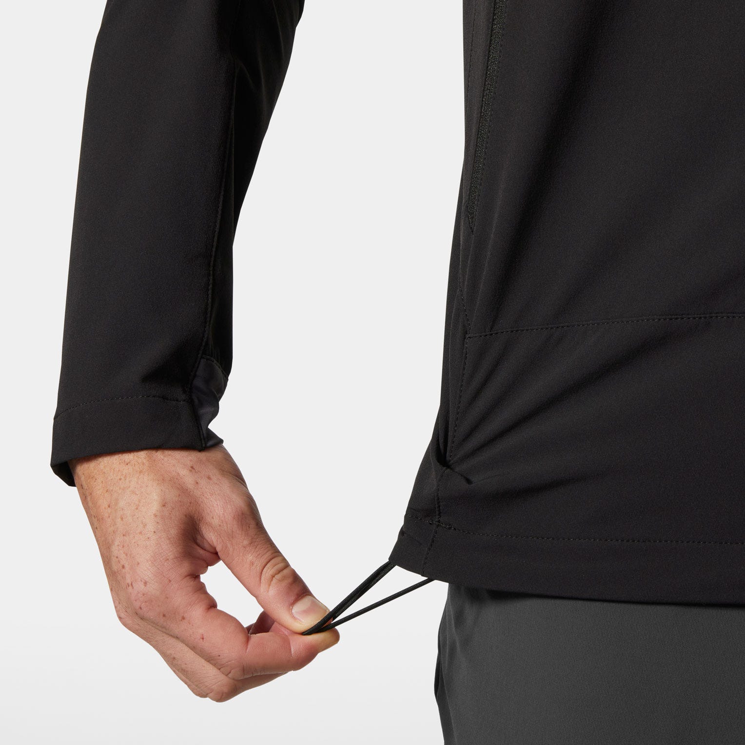 Men's Blaze Hooded Softshell Jacket - 990 BLACK