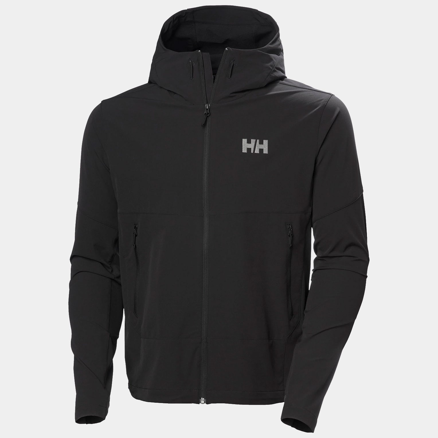Men's Blaze Hooded Softshell Jacket - 990 BLACK