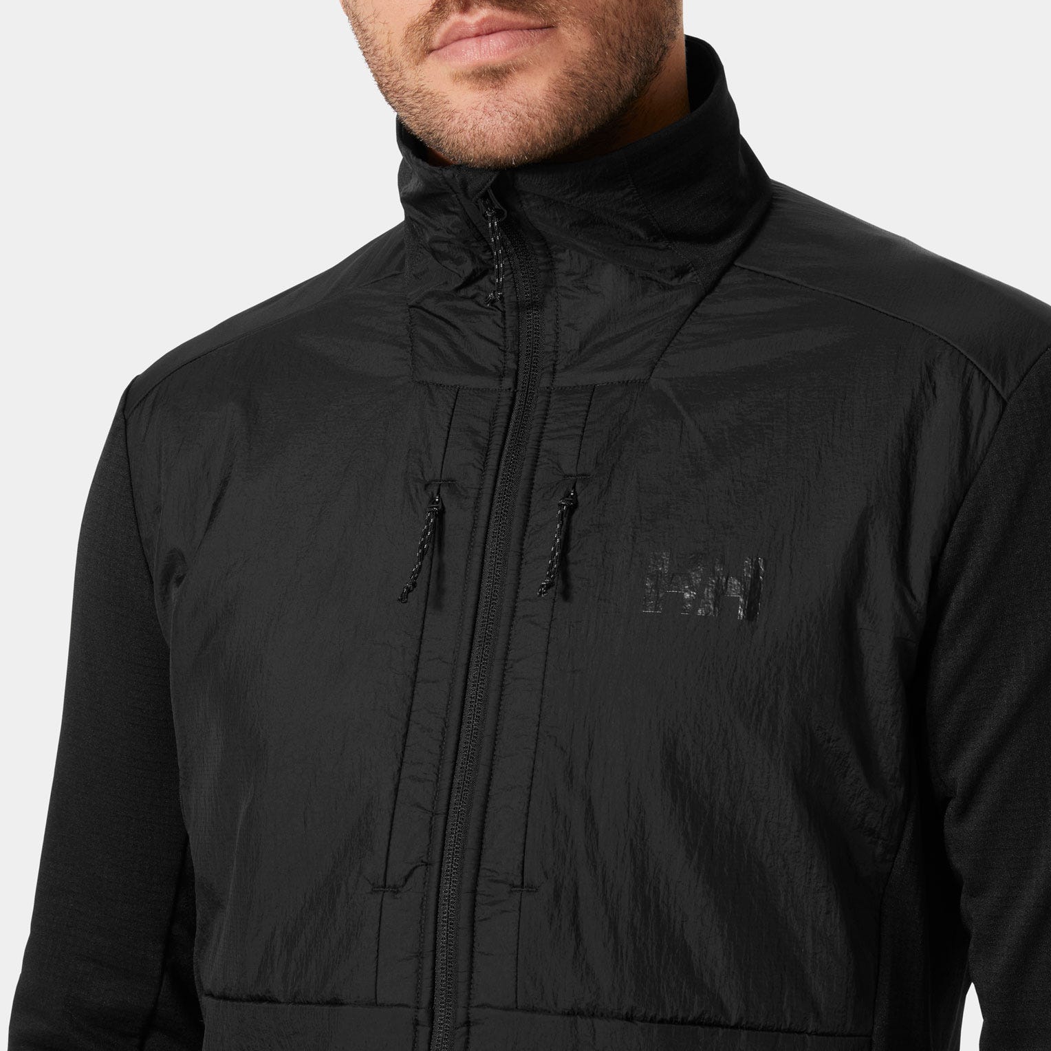 Men's Versalite Hybrid Fleece Jacket - 990 BLACK