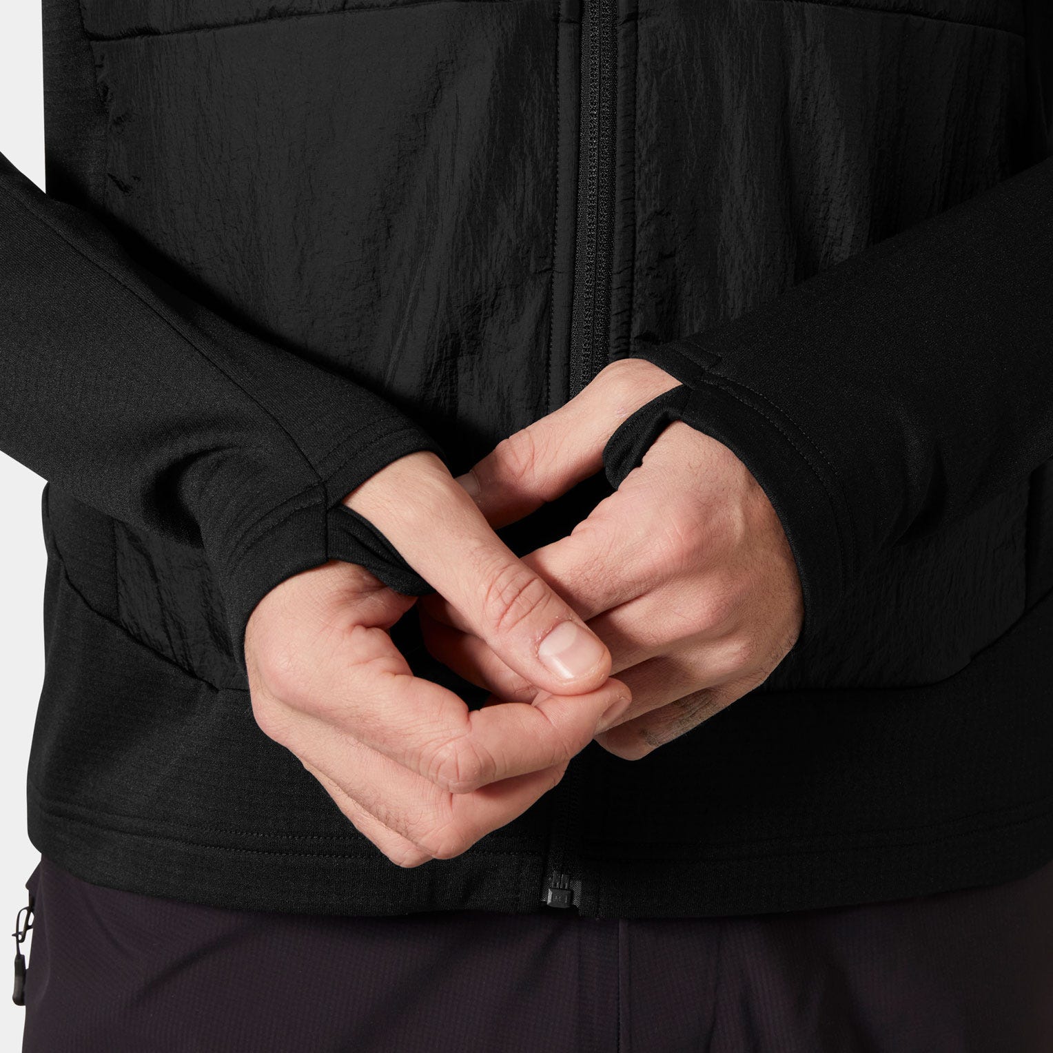 Men's Versalite Hybrid Fleece Jacket - 990 BLACK