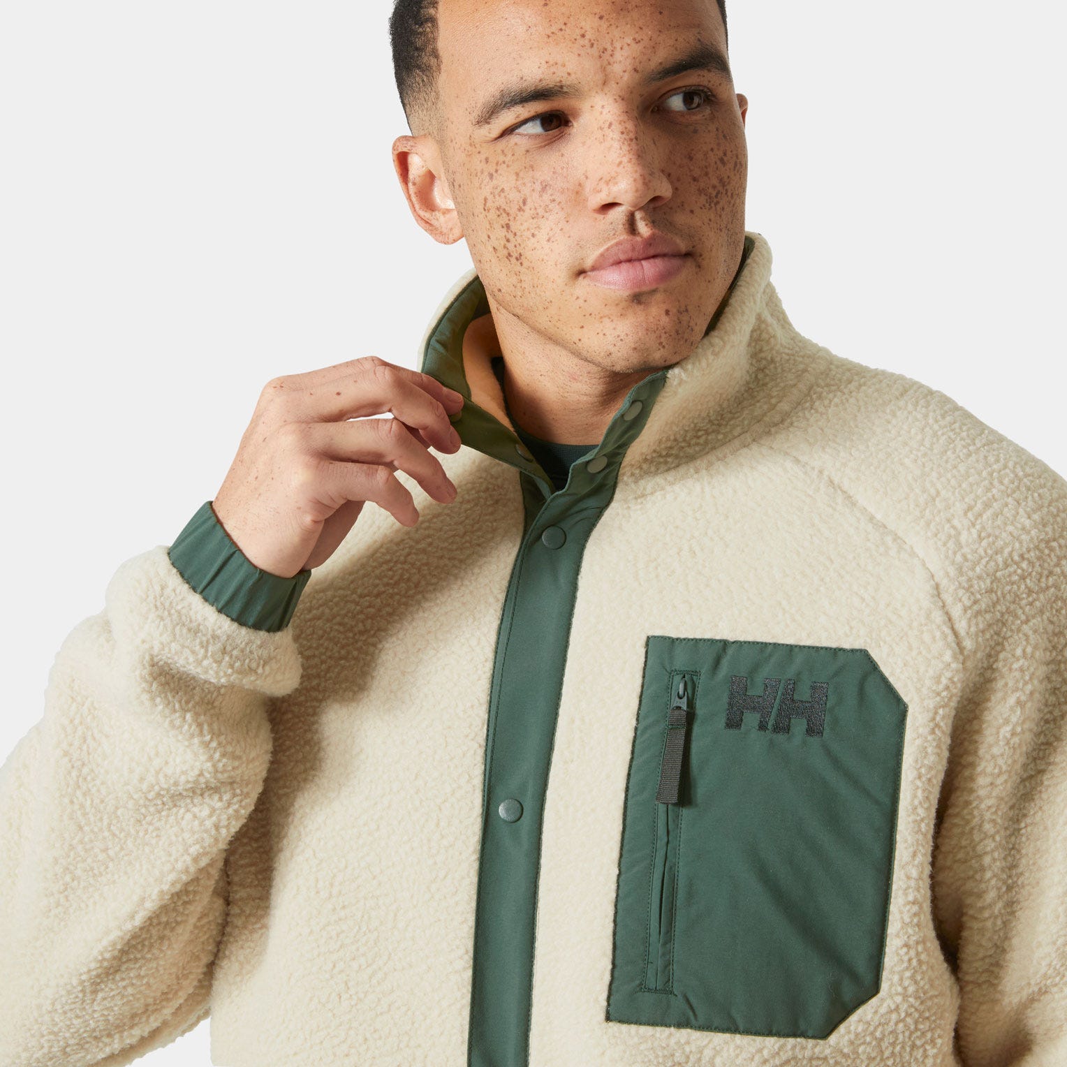 Men's Panorama Pile Snap - 857 PELICAN