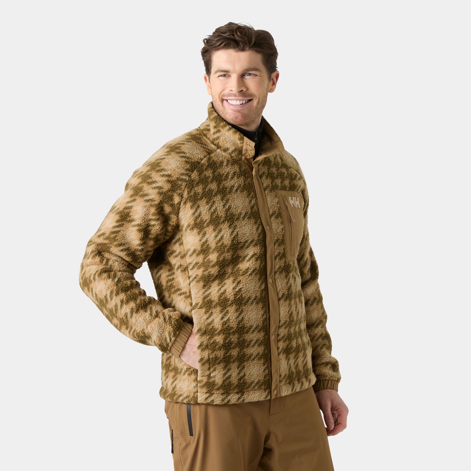 Men's Panorama Printed Pile Snap - 764 ELMWOOD EST