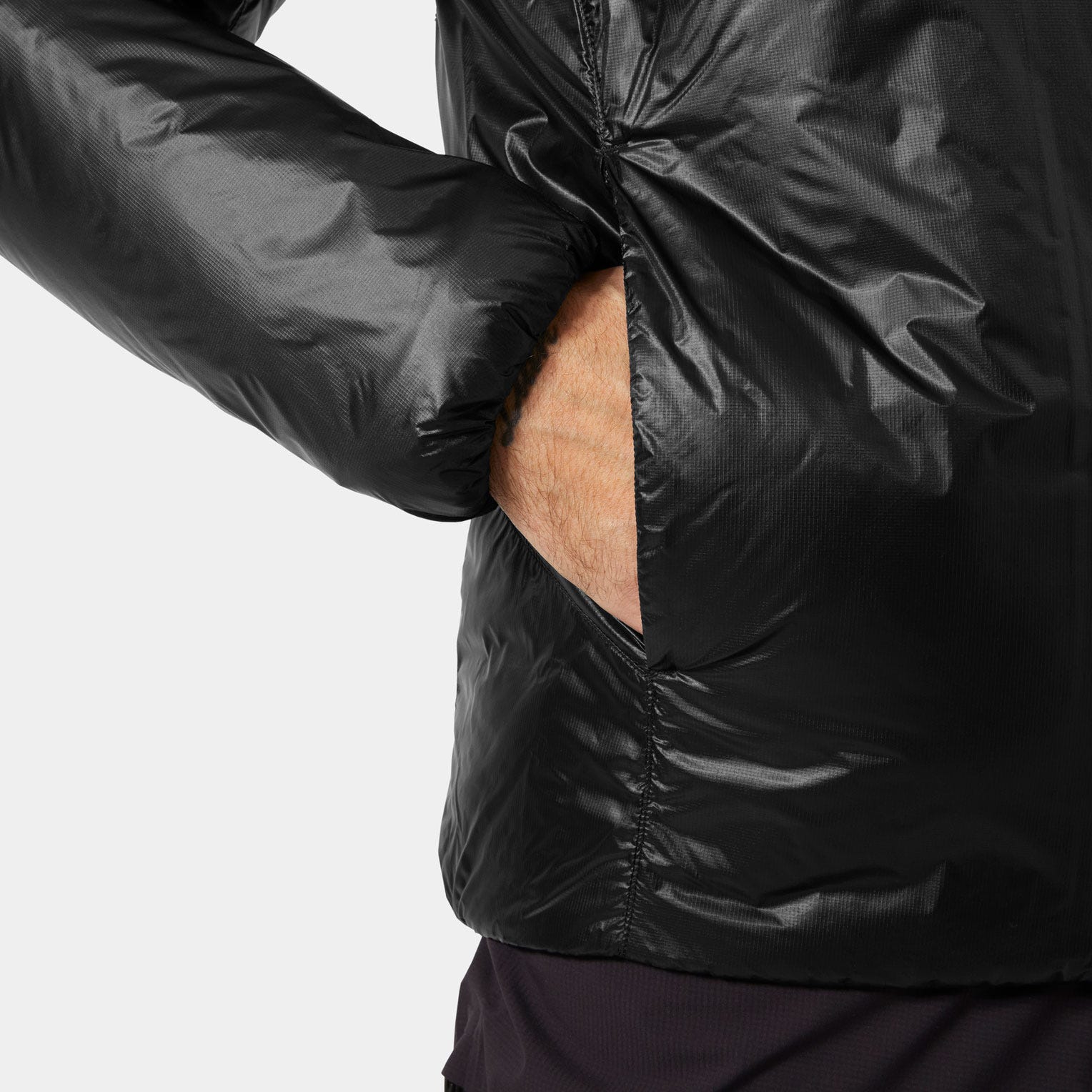 Men's Odin Everdown Hooded Jacket - 990 BLACK