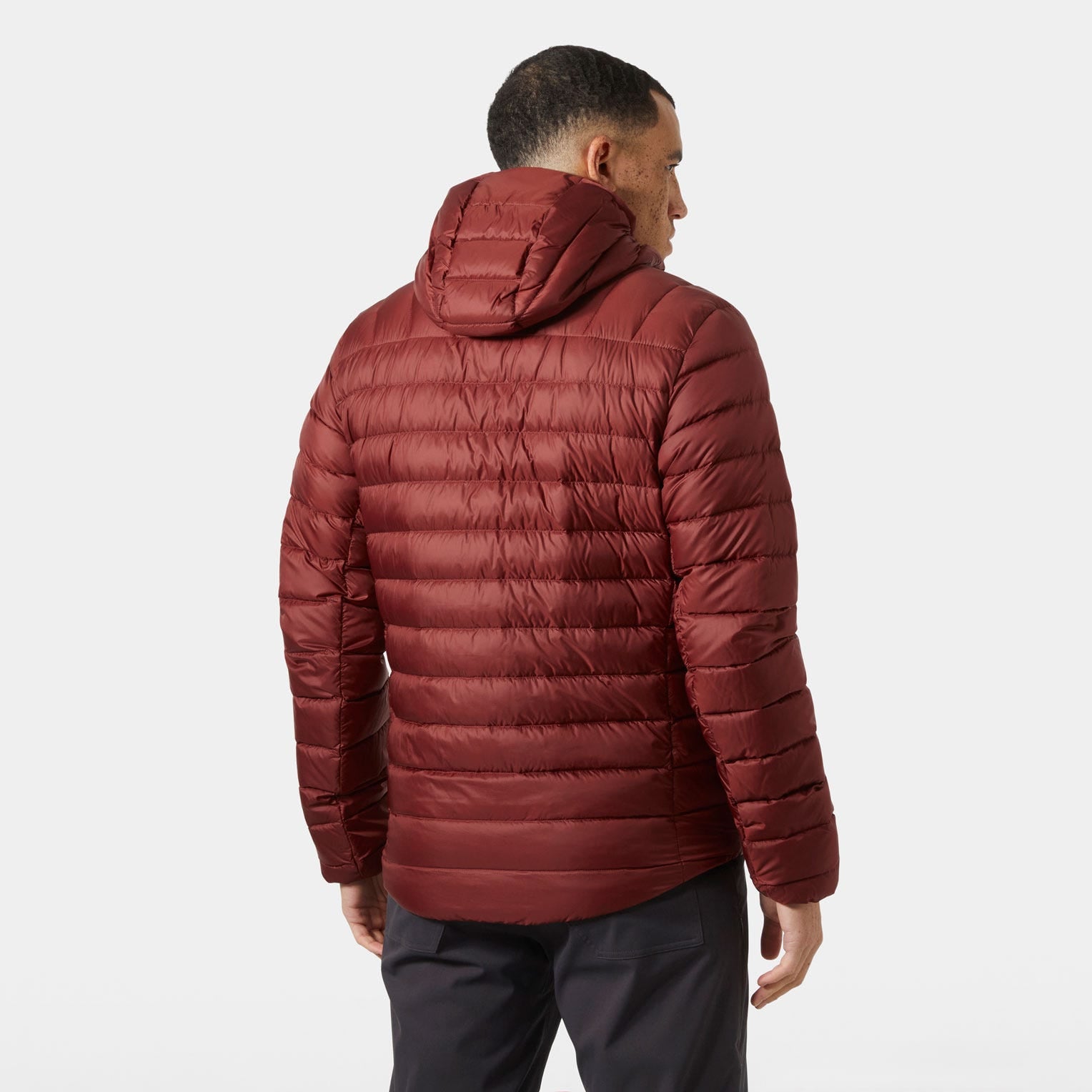 Men's Verglas Hooded Down Jacket 2.0 - 180 MARS RED