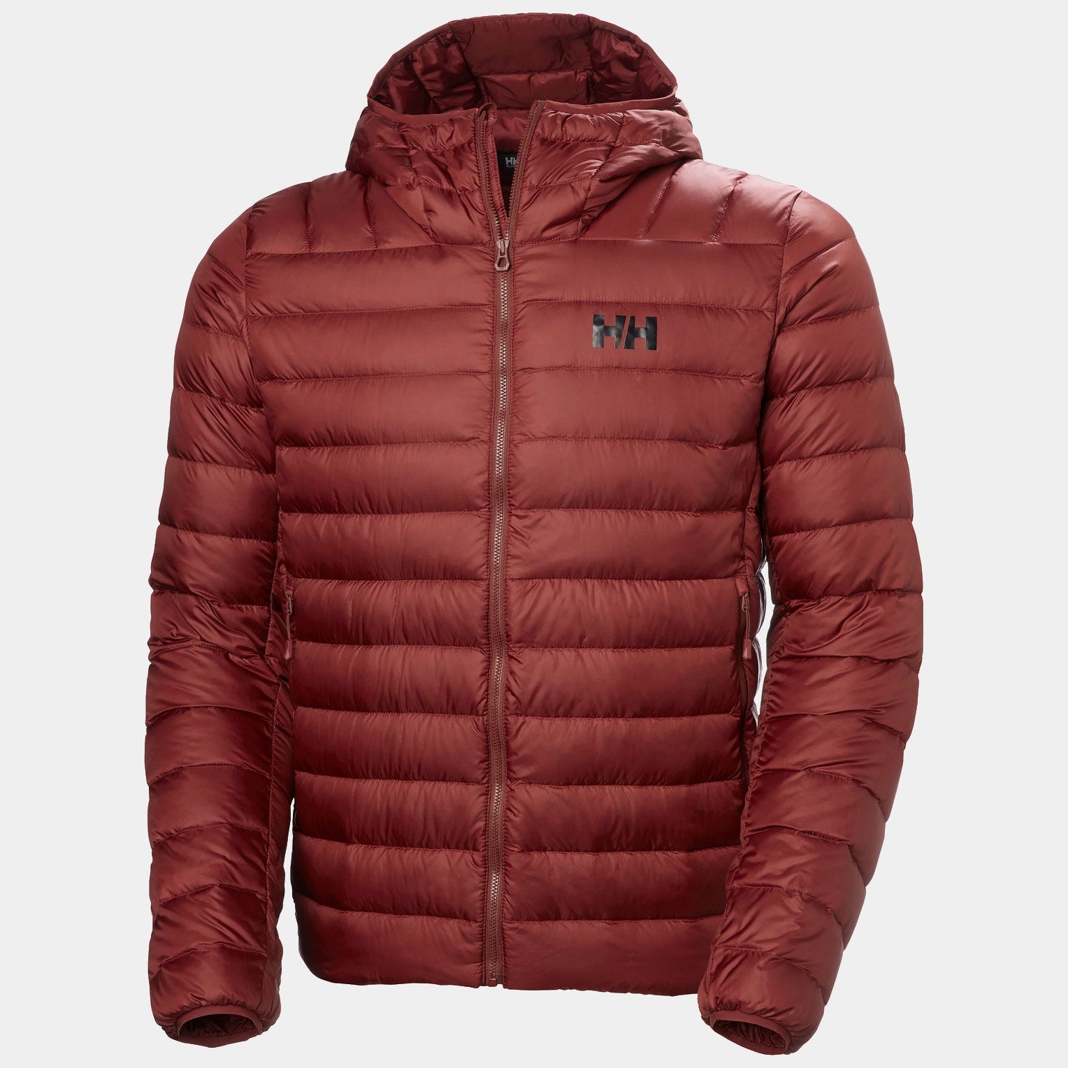 Men's Verglas Hooded Down Jacket 2.0 - 180 MARS RED