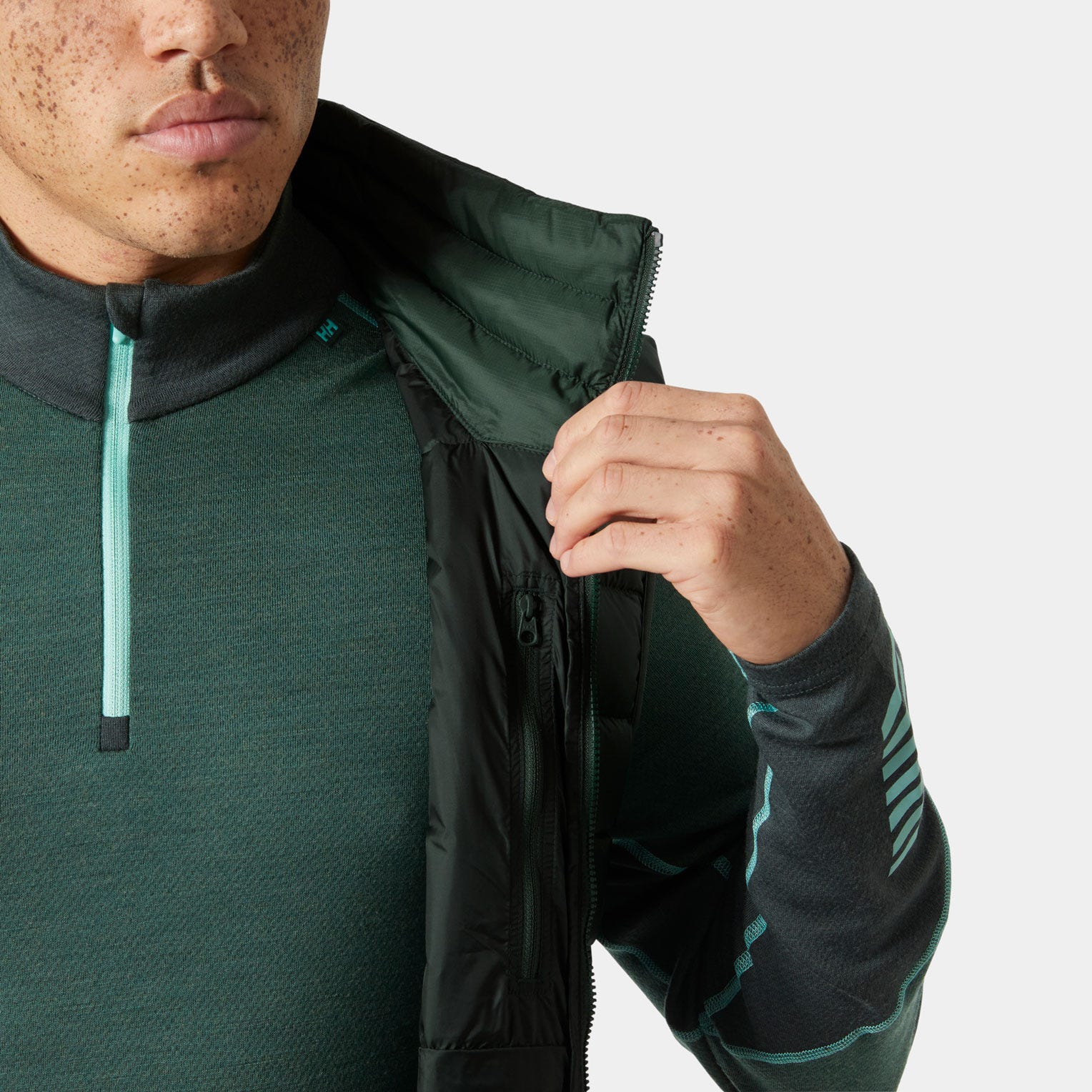 Men's Verglas Down Vest 2.0 - 390 JUNGLE GREEN