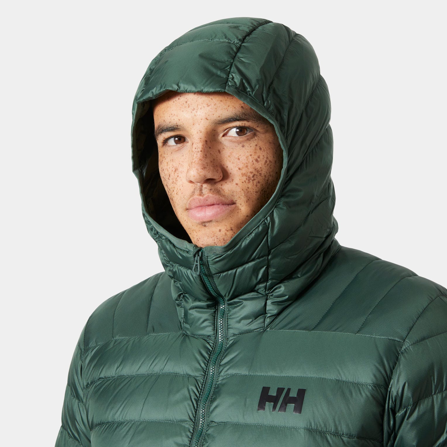 Men's Verglas Down Hybrid Hood 2.0 - 390 JUNGLE GREEN