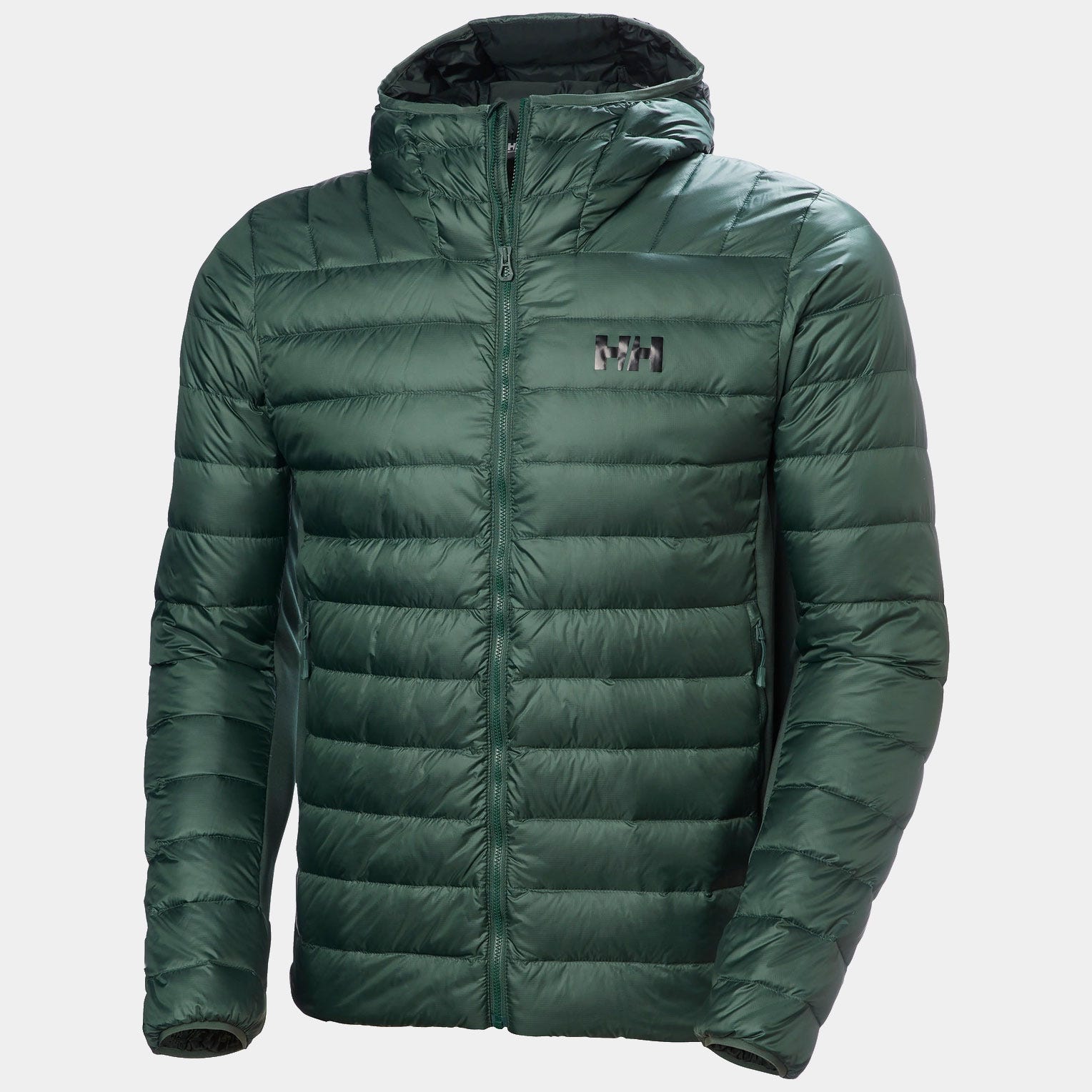 Men's Verglas Down Hybrid Hood 2.0 - 390 JUNGLE GREEN
