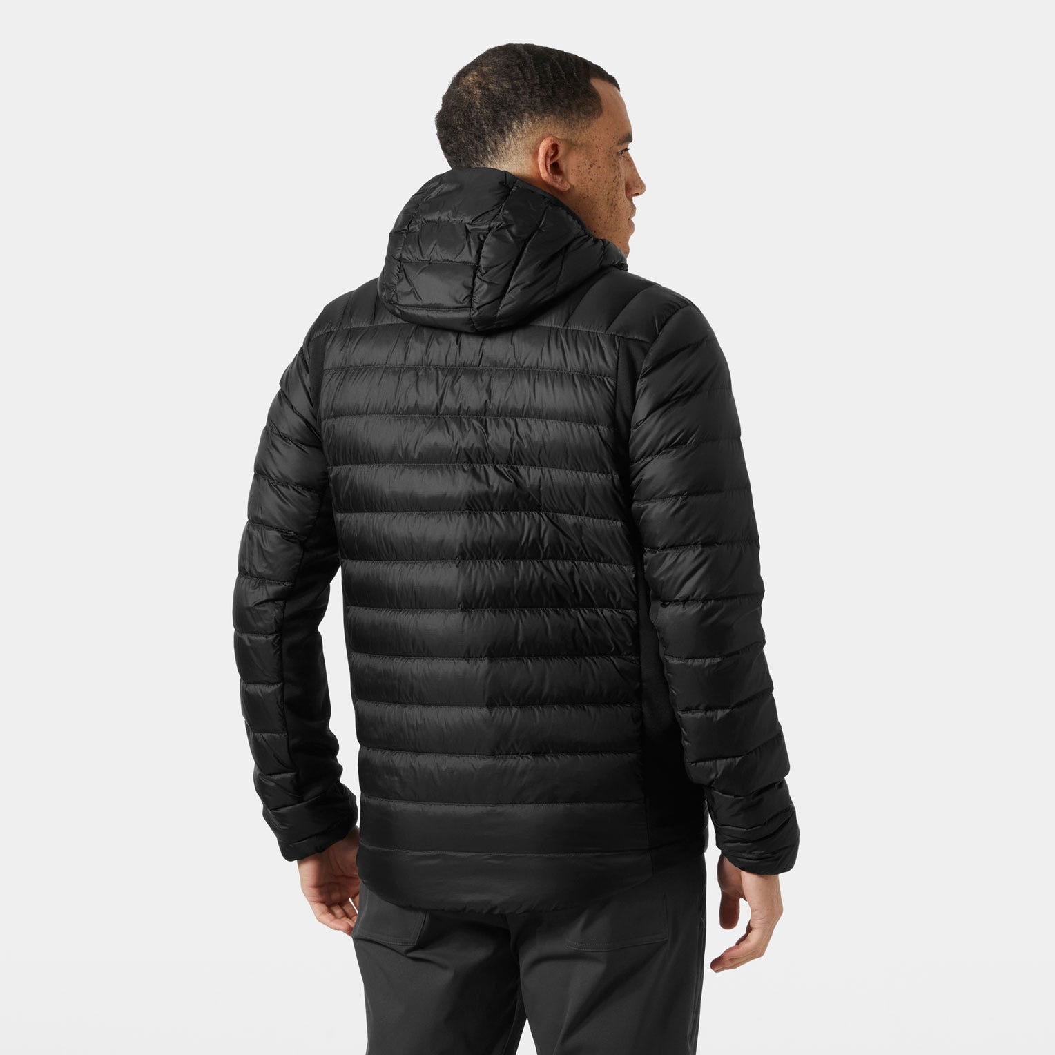 Men's Verglas Down Hybrid Hood 2.0 - 991 BLACK