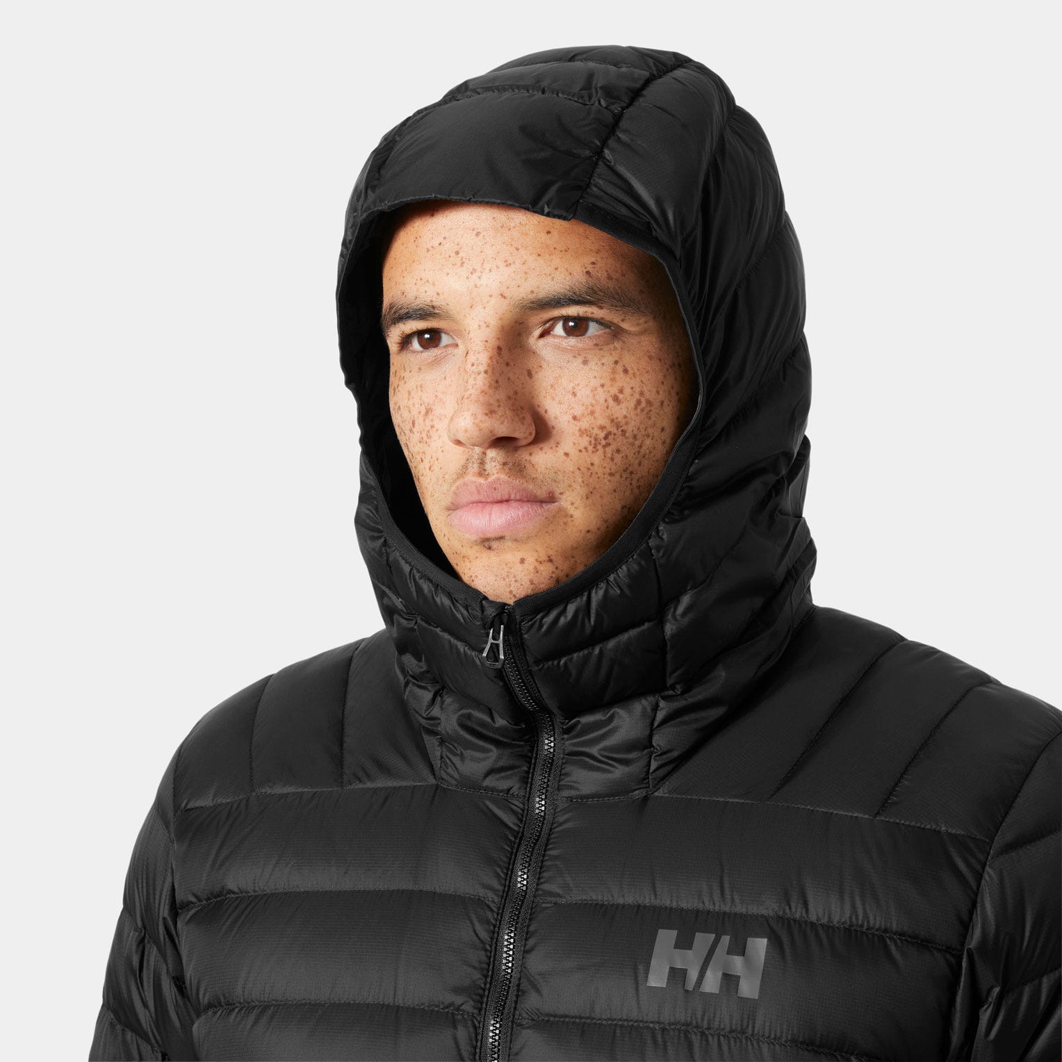 Men's Verglas Down Hybrid Hood 2.0 - 991 BLACK