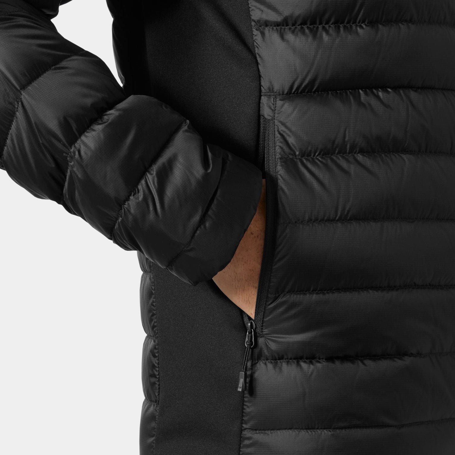 Men's Verglas Down Hybrid Hood 2.0 - 991 BLACK