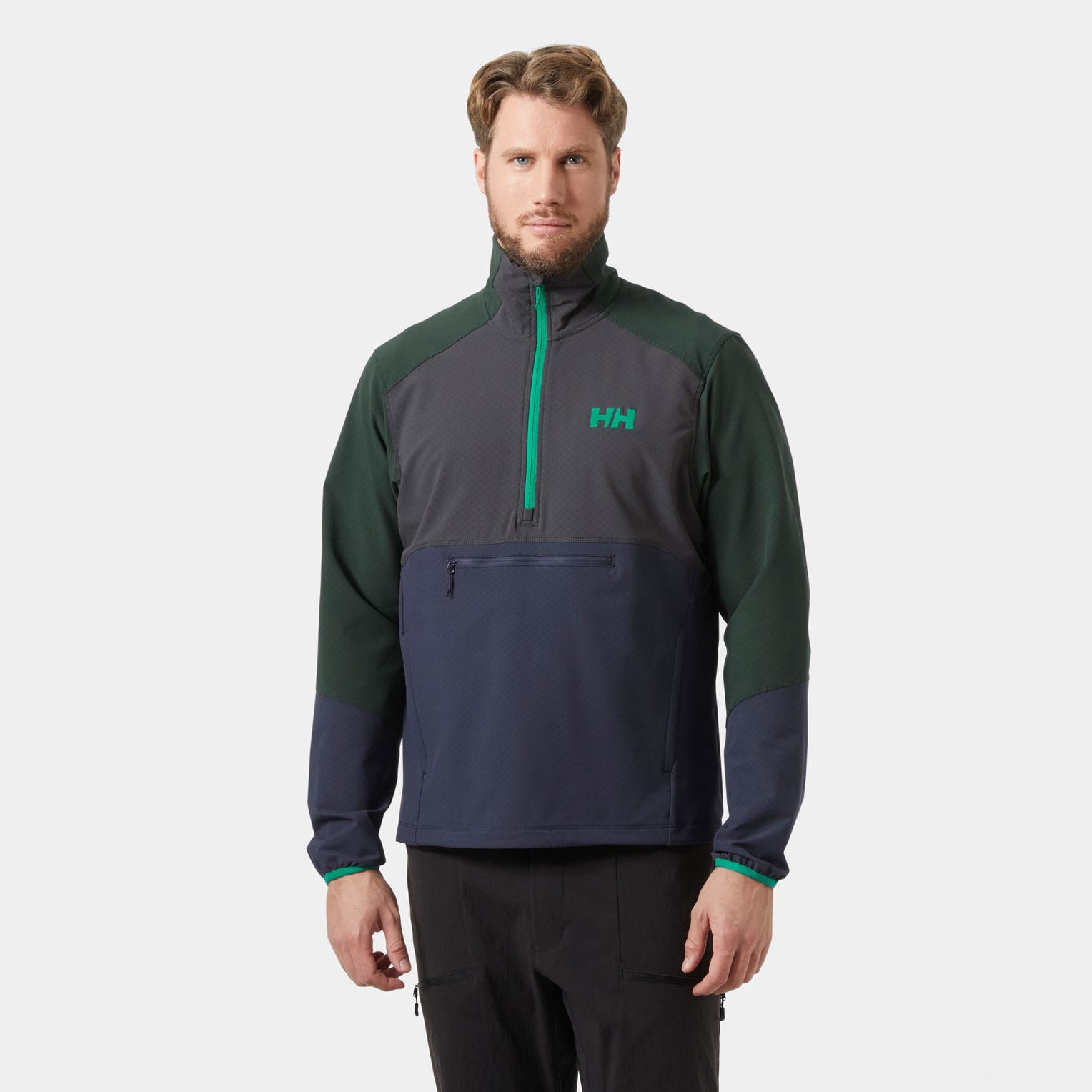 Men's Cascade Shield Anorak - 660 BLACK GRAPE