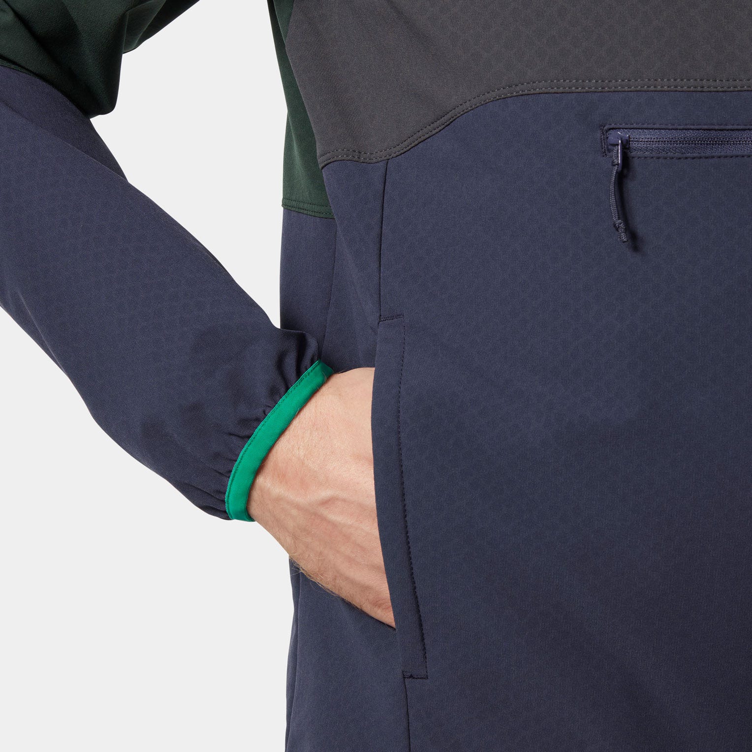 Men's Cascade Shield Anorak - 660 BLACK GRAPE