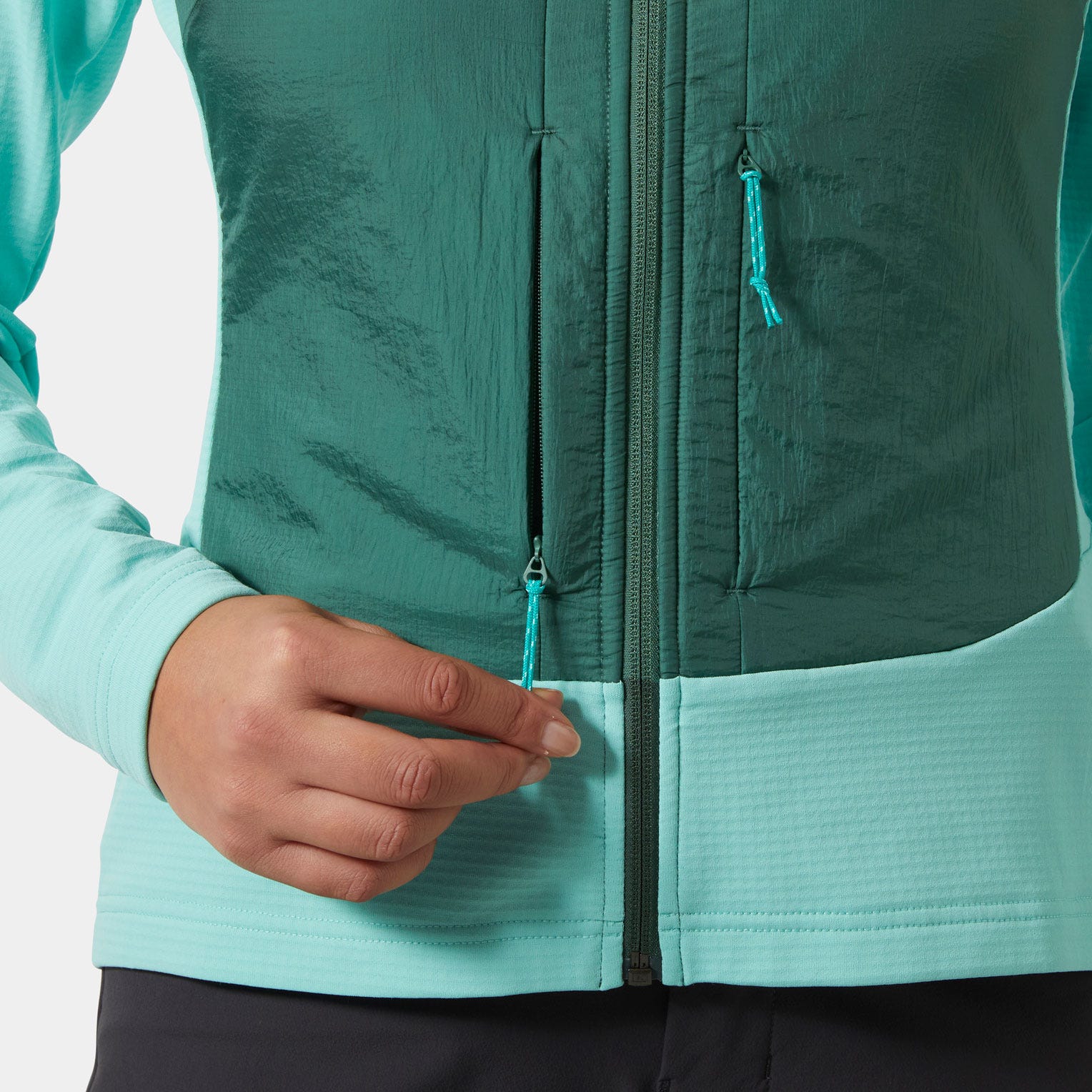 Women's Versalite Hybrid Fleece Jacket - 416 LAGOON