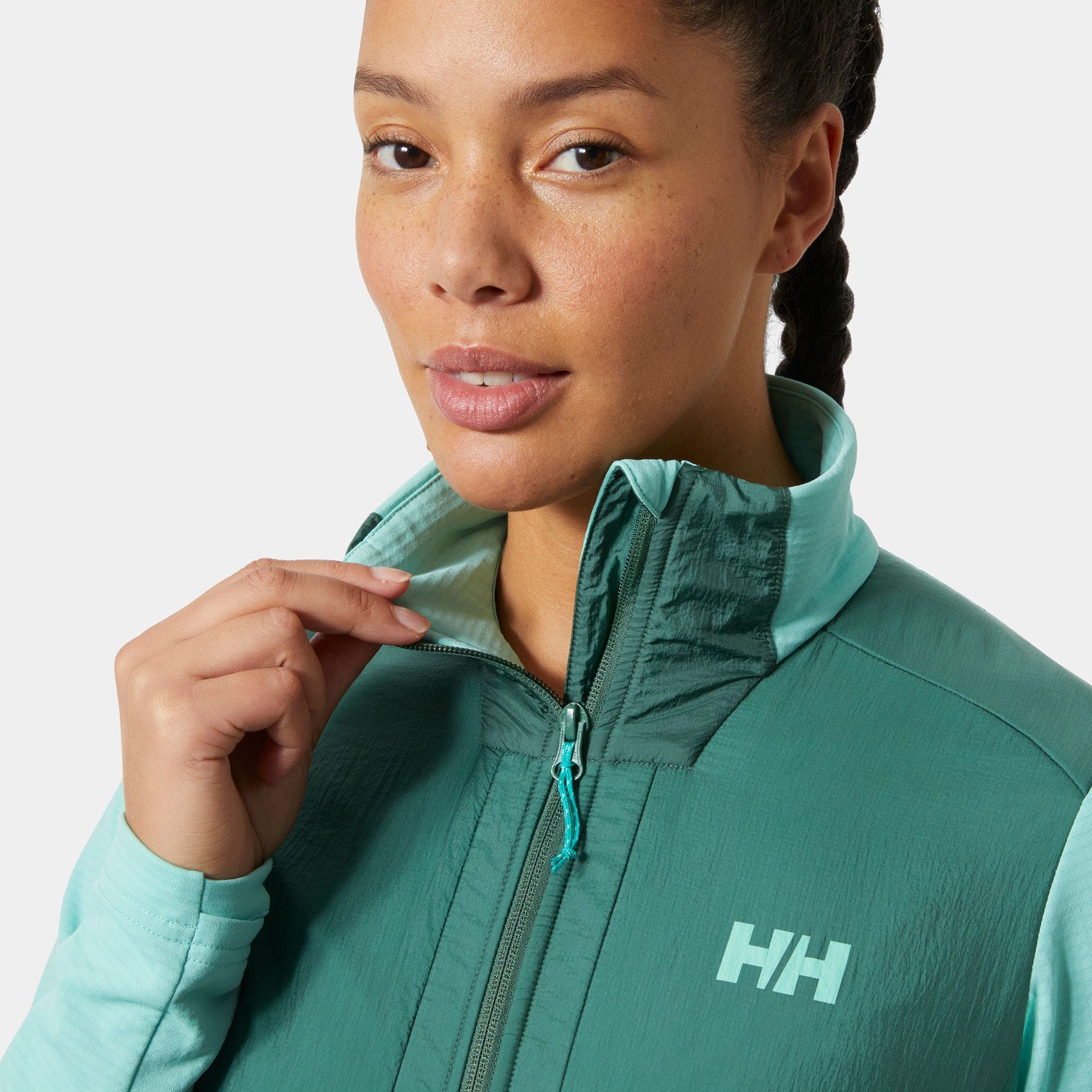 Women's Versalite Hybrid Fleece Jacket - 416 LAGOON