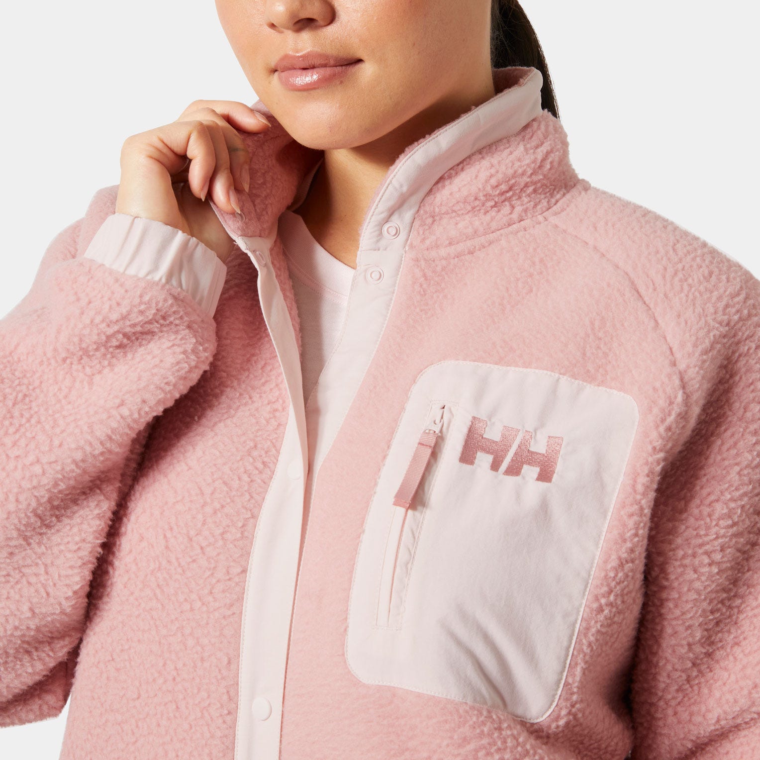 Women's Imperial Pile Snap - 057 PINK SALT