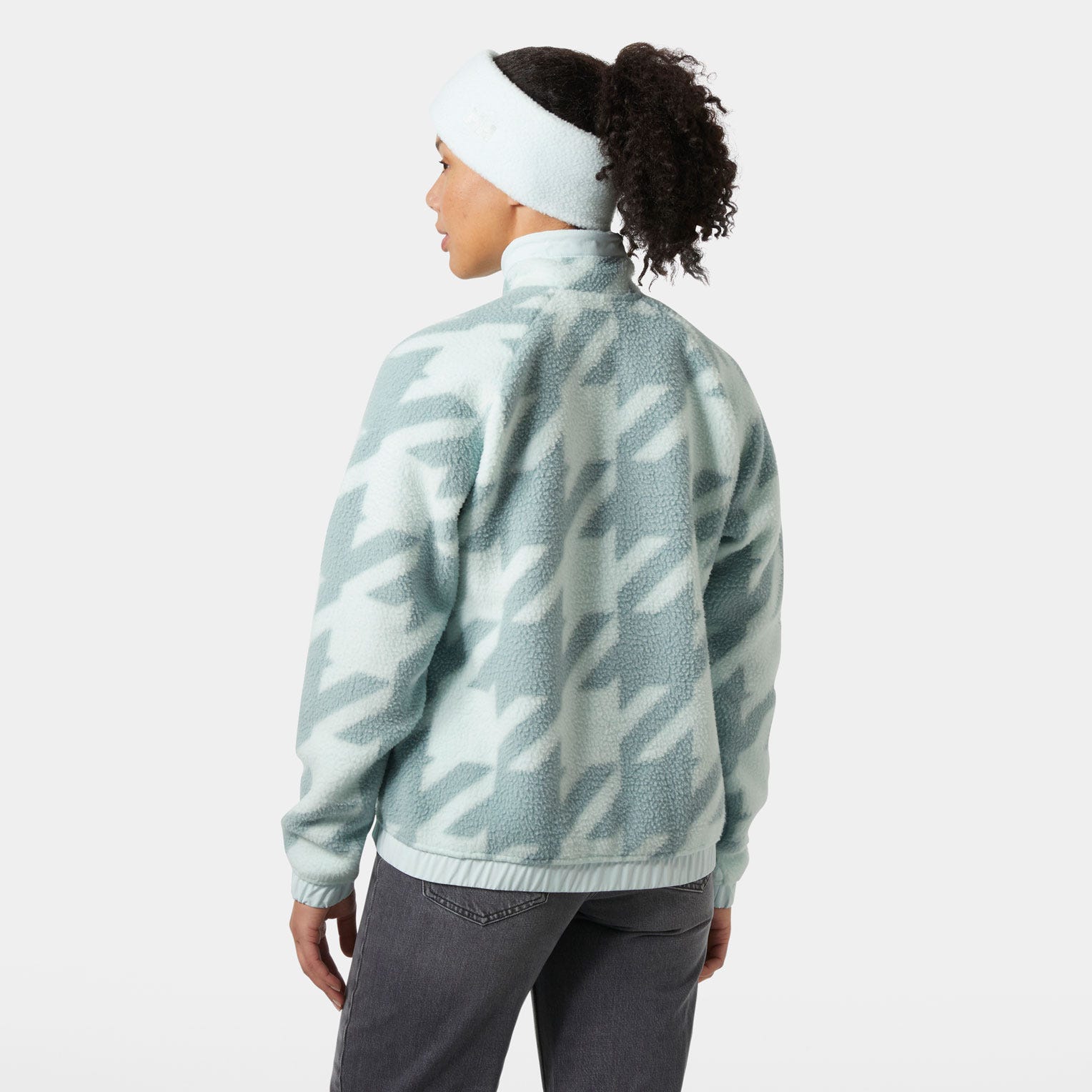 Women's Imperial Printed Pile Snap - 562 ICICLE HOUNDSTOOTH AOP