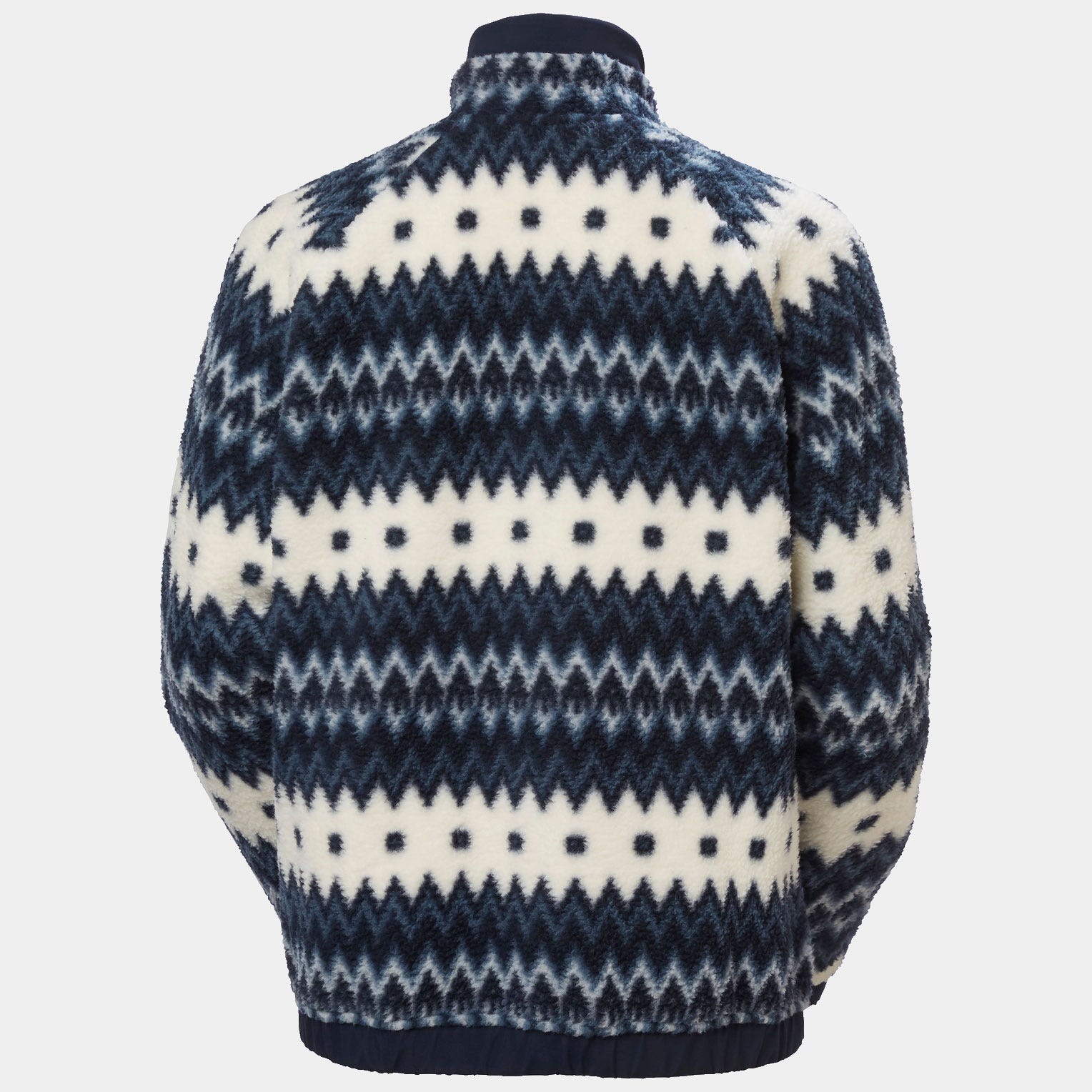 Women's Imperial Printed Pile Snap - 597 NAVY NORDIC AOP