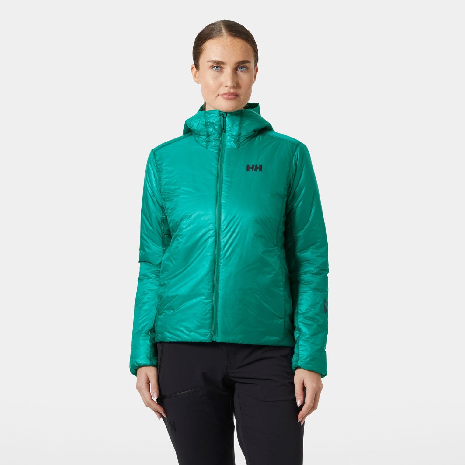 Women's Odin Everdown Hooded Jacket - 466 SIGNAL GREEN
