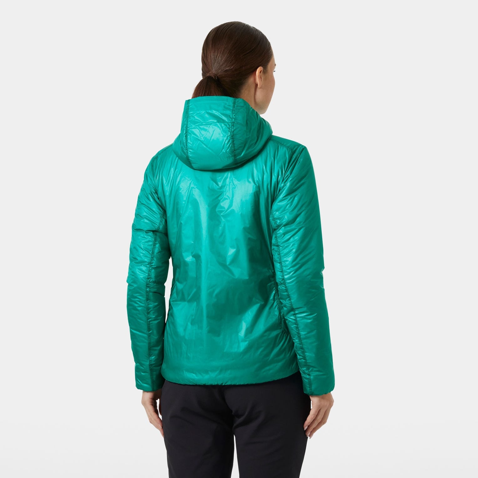 Women's Odin Everdown Hooded Jacket - 466 SIGNAL GREEN