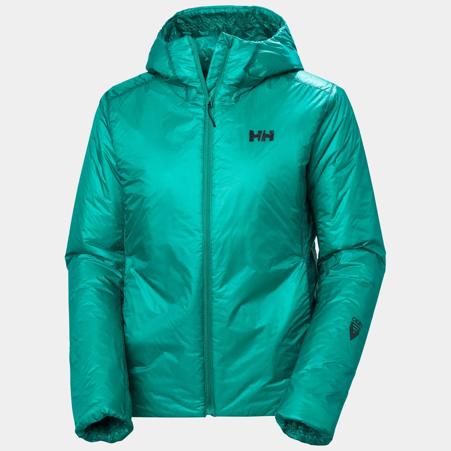 Women's Odin Everdown Hooded Jacket - 466 SIGNAL GREEN