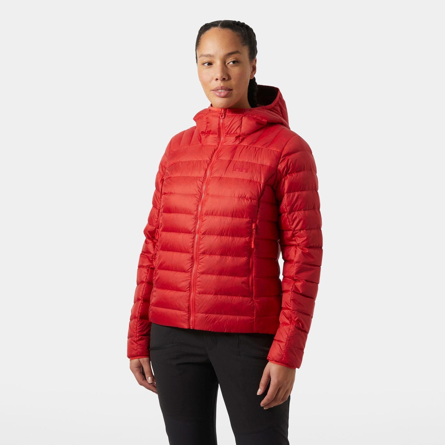 Women's Verglas Hooded Down Jacket 2.0 - 222 ALERT RED