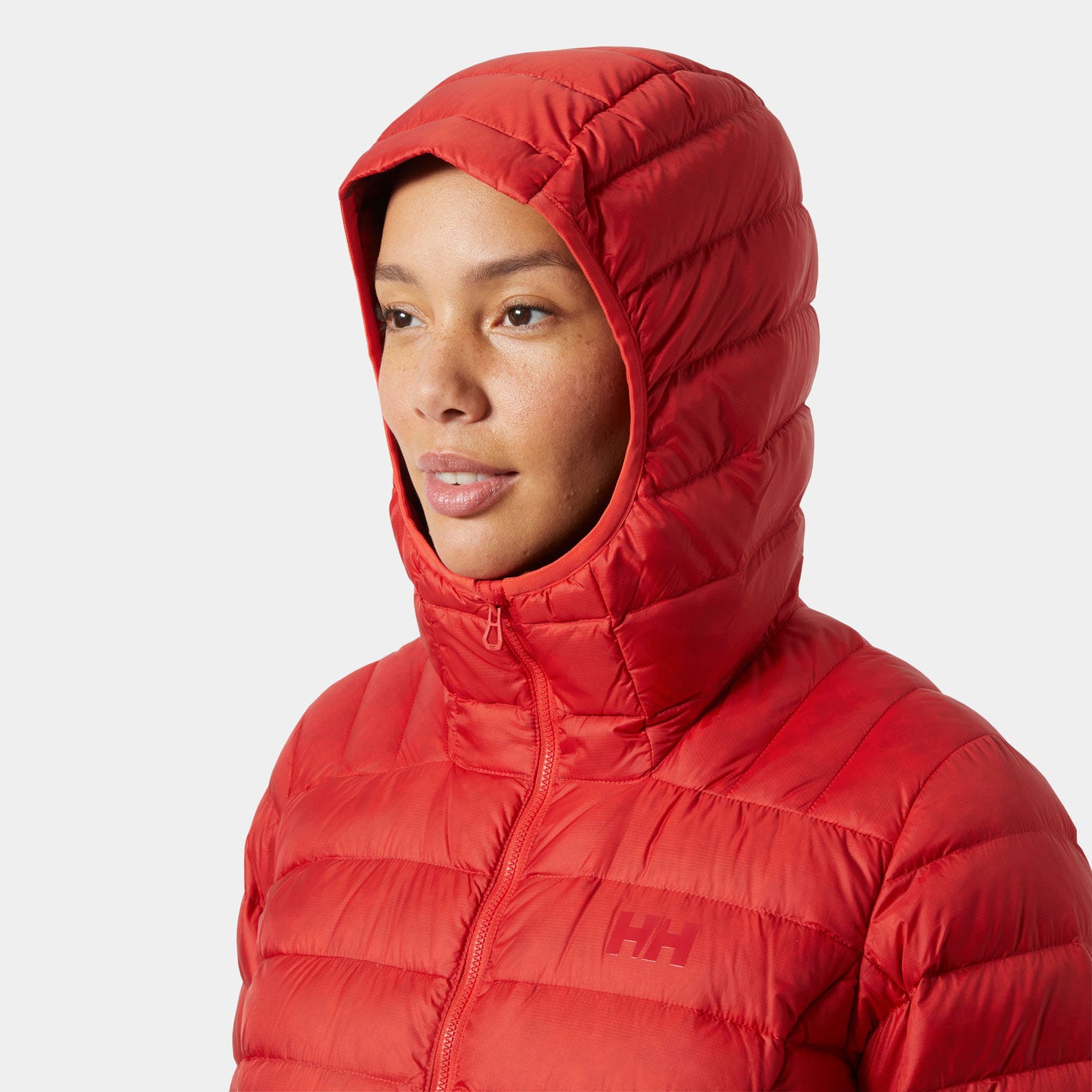 Women's Verglas Hooded Down Jacket 2.0 - 222 ALERT RED