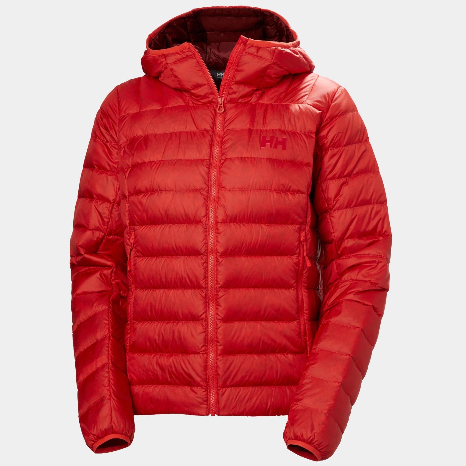 Women's Verglas Hooded Down Jacket 2.0 - 222 ALERT RED