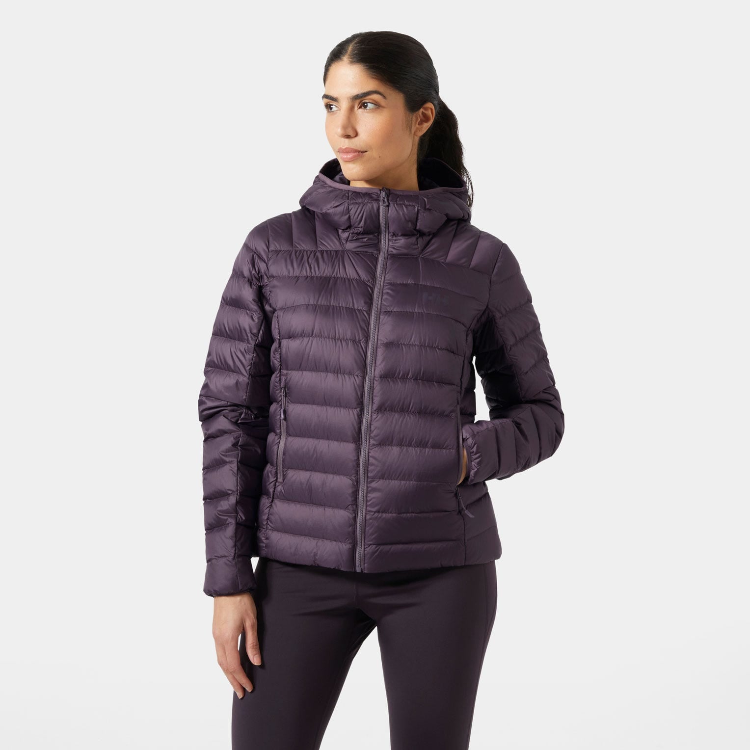 Women's Verglas Hooded Down Jacket 2.0 - 654 SMOKED PURPLE