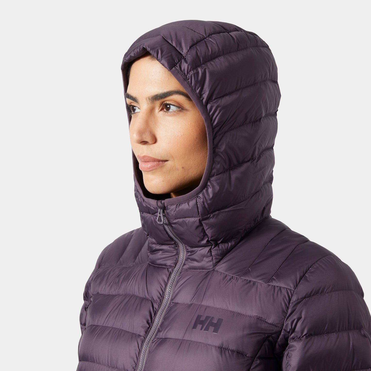 Women's Verglas Hooded Down Jacket 2.0 - 654 SMOKED PURPLE