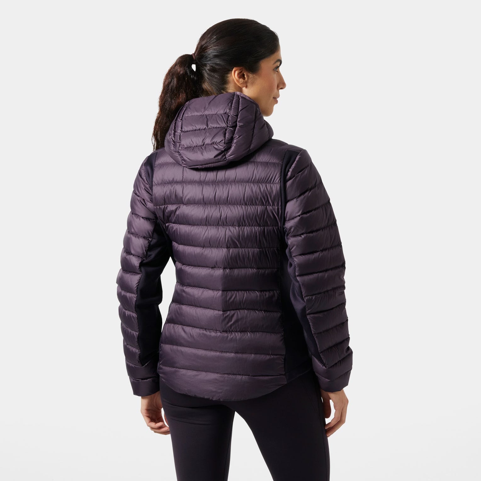 Women's Verglas Down Hybrid Hooded Jacket 2.0 - 654 SMOKED PURPLE